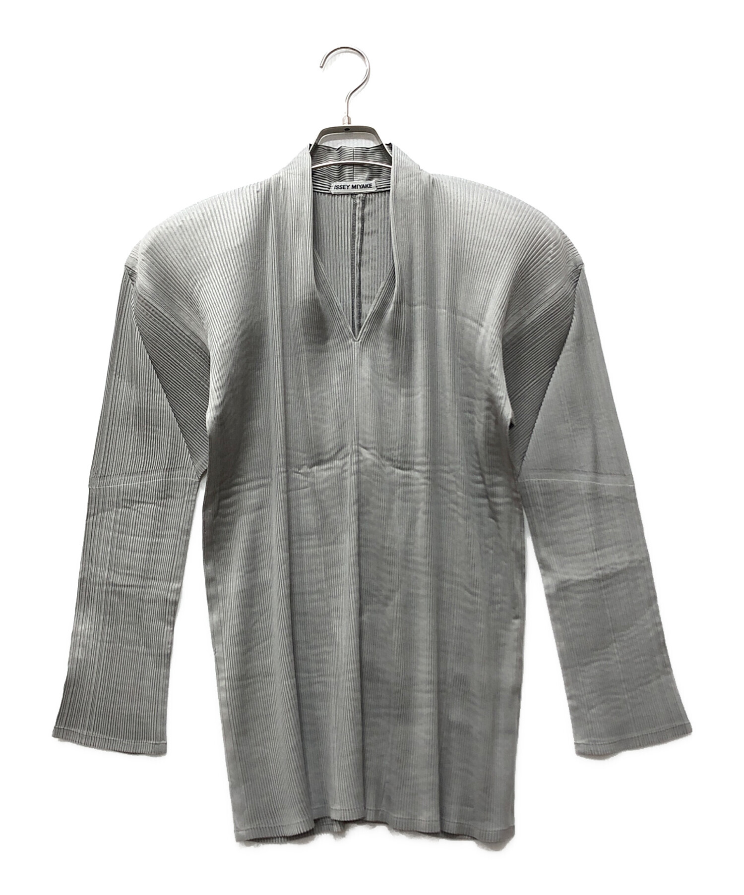 中古・古着通販】ISSEY MIYAKE (イッセイミヤケ) プリーツブラウス