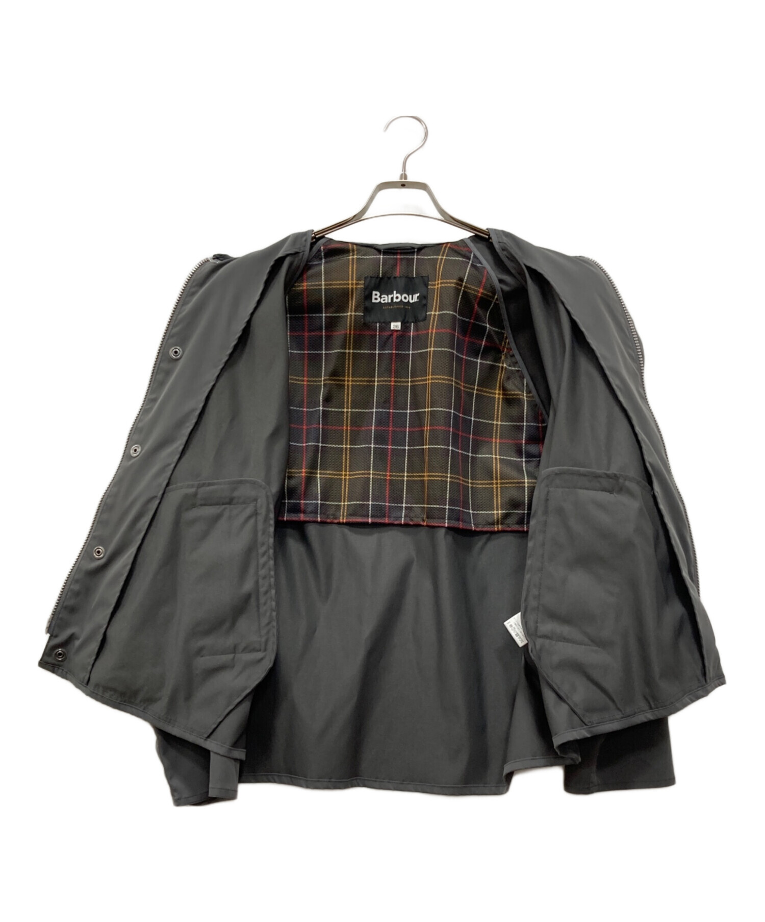 【最終価格】Barbour transport 36 グレー 中古・古着通販】Barbour (バブアー) Beaver (ビーバー) TRANSPORT