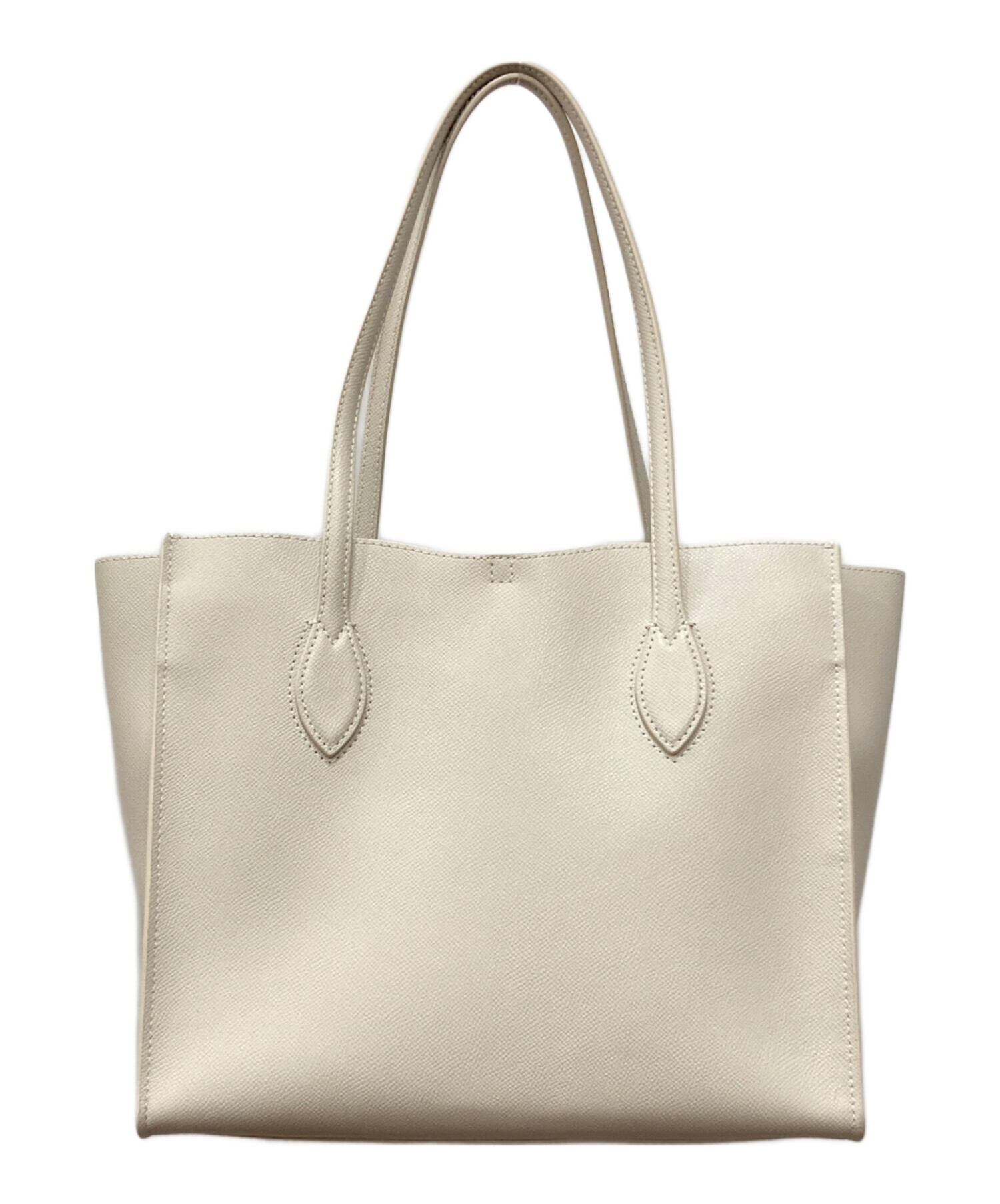 新品・未使用 フルラ FURLA ホワイト レザートートバッグ 中古・古着通販】FURLA (フルラ) レザートートバッグ ホワイト サイズ