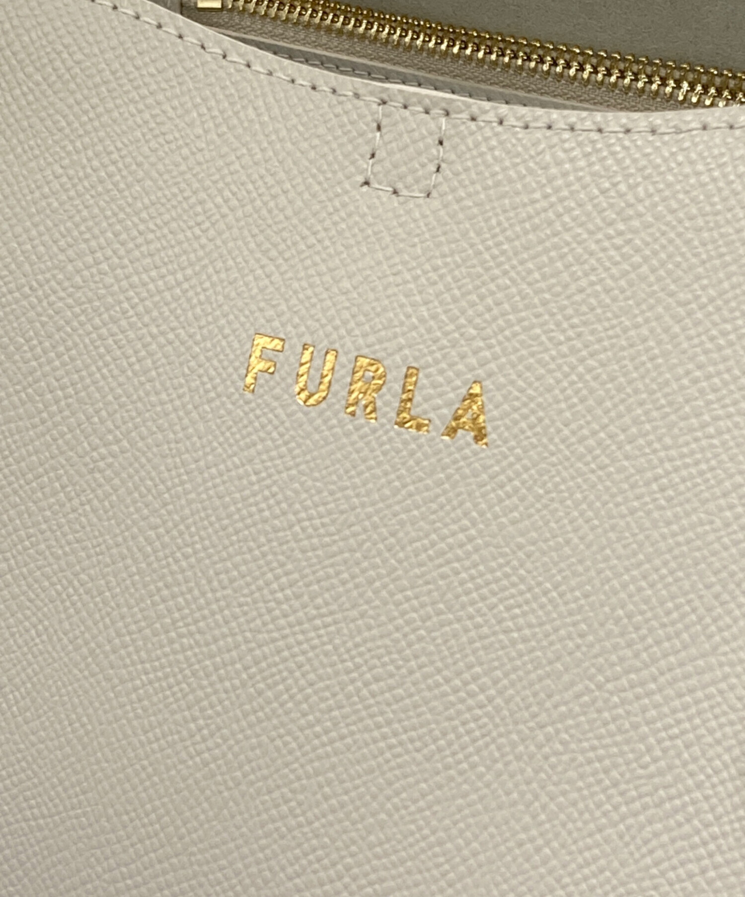 中古・古着通販】FURLA (フルラ) レザートートバッグ ホワイト サイズ