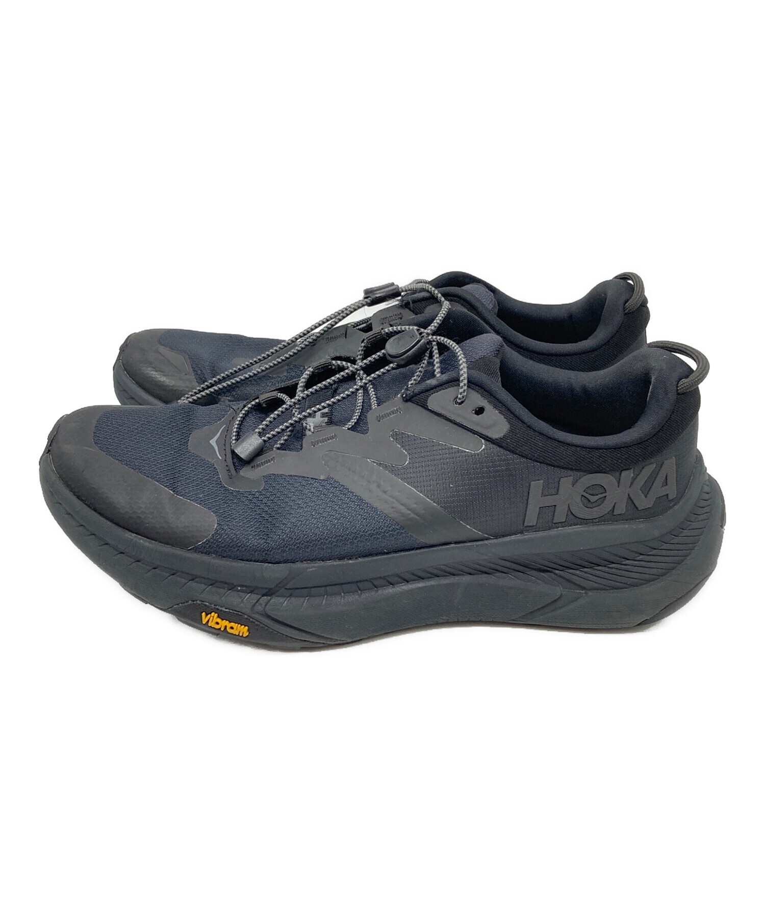 中古・古着通販】HOKA (ホカ) W TRANSPORT ブラック サイズ:25cm 