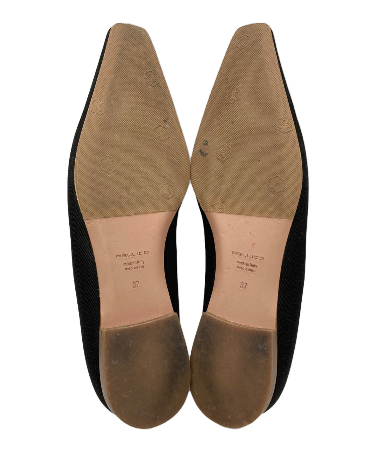 中古・古着通販】PELLICO (ペリーコ) FLAT スクエアトゥパンプス