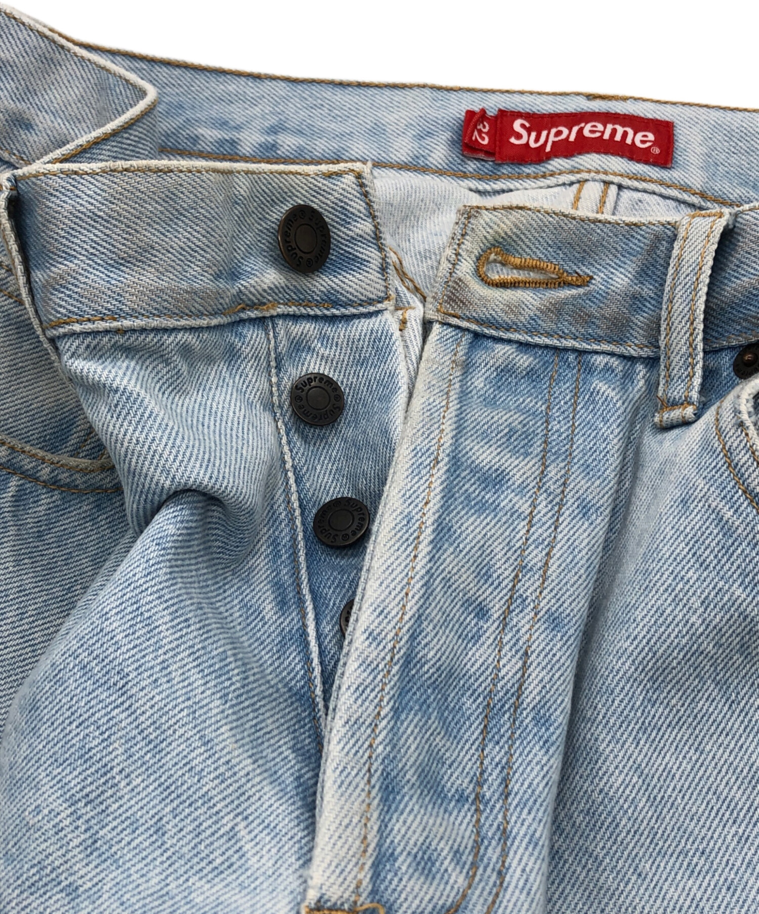 中古・古着通販】Supreme (シュプリーム) regular jean ブルー サイズ