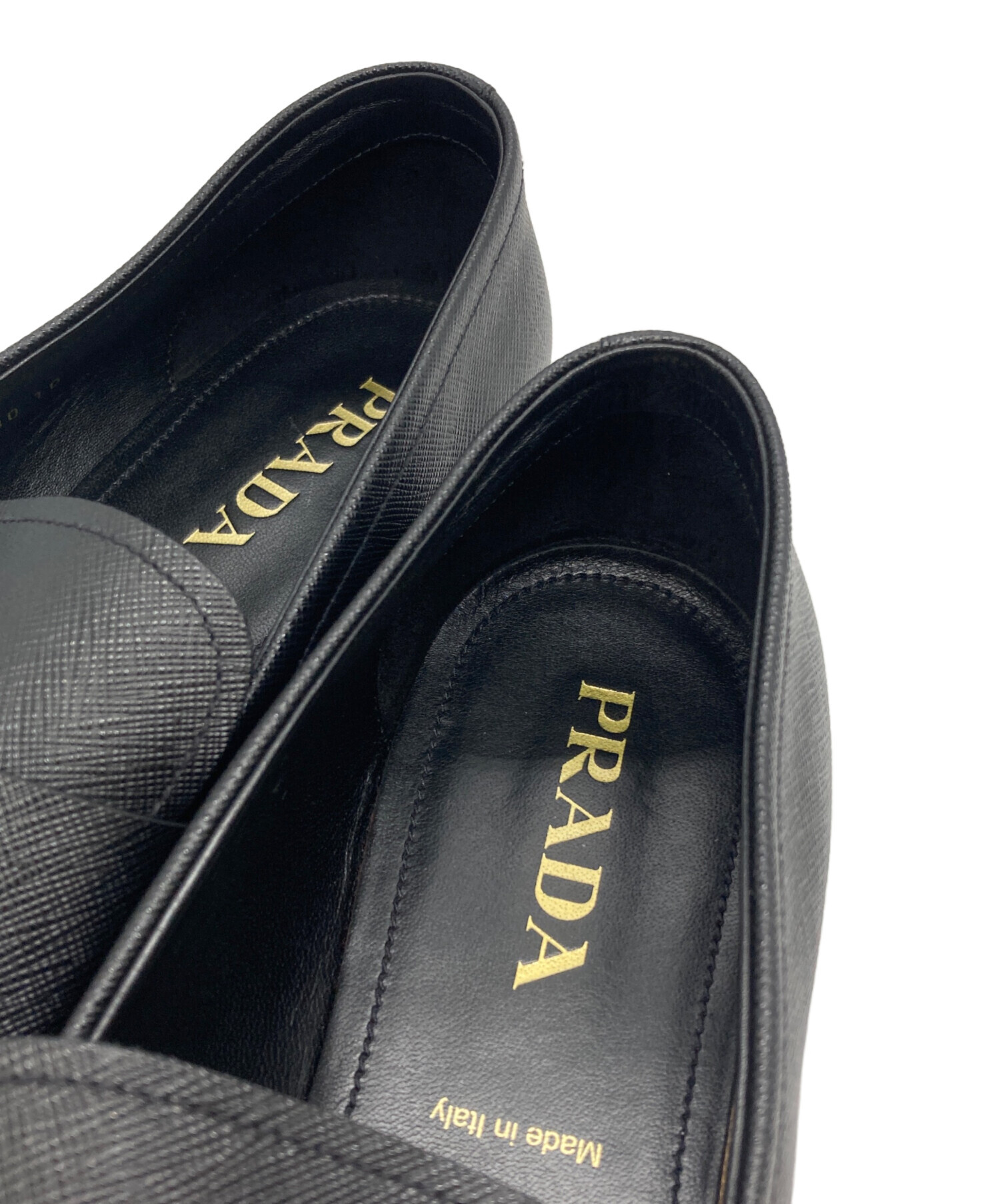 中古・古着通販】PRADA (プラダ) トライアルグルロゴ サフィアーノ