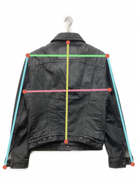 中古・古着通販】DIESEL (ディーゼル) コーティング加工トラッカー