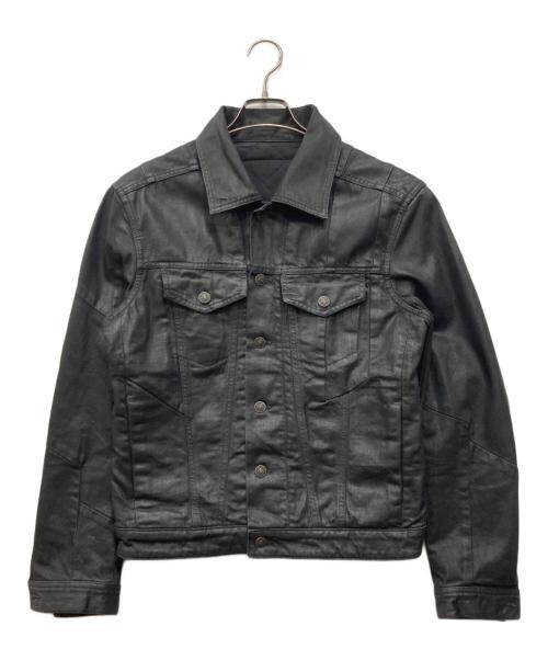 【美品】DIESEL コーティングライダースジャケット DIESEL（ディーゼル）の「メンズ ジャケット コーティング バイカー