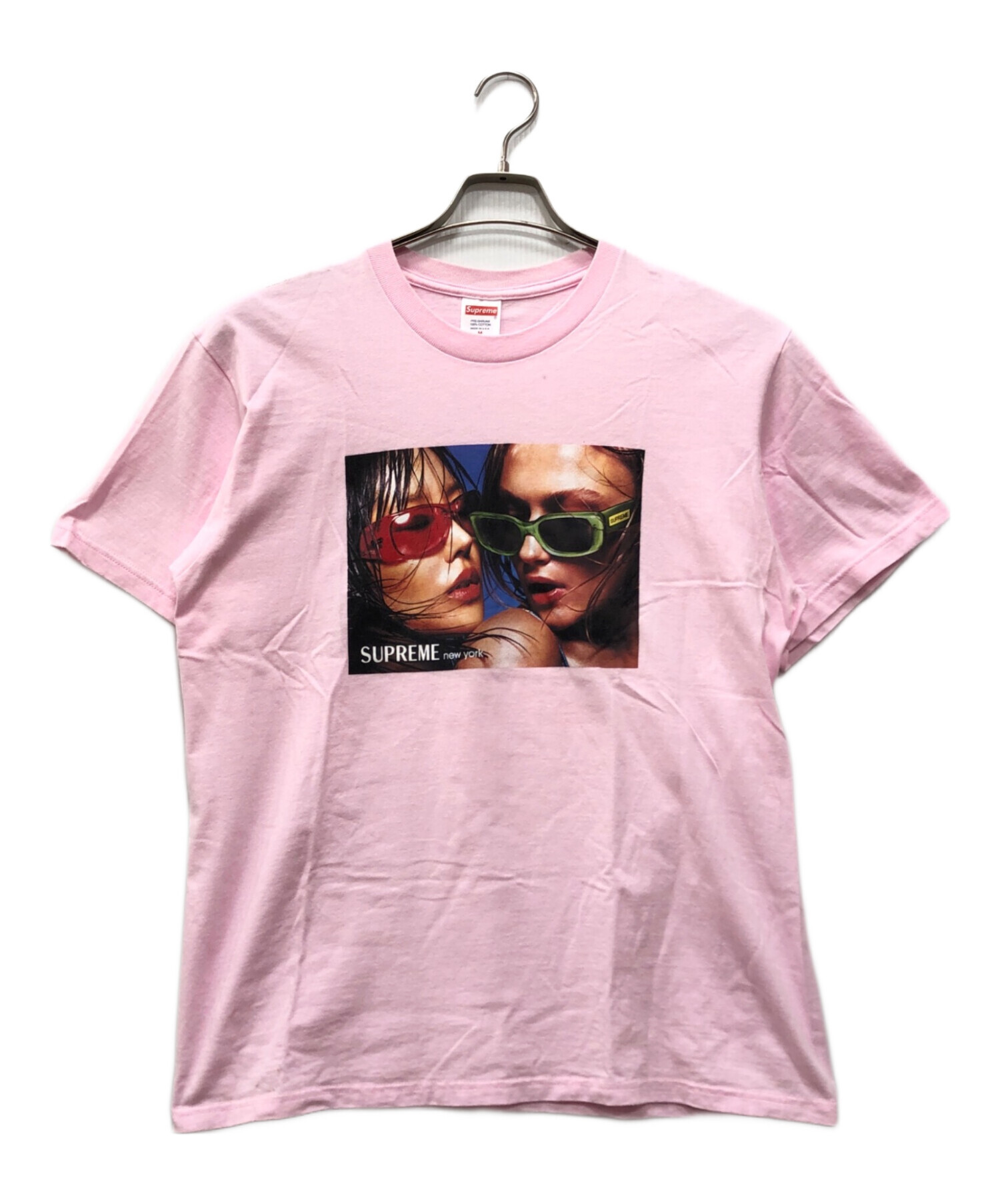 中古・古着通販】Supreme (シュプリーム) Eyewear Tee ピンク サイズ:M 