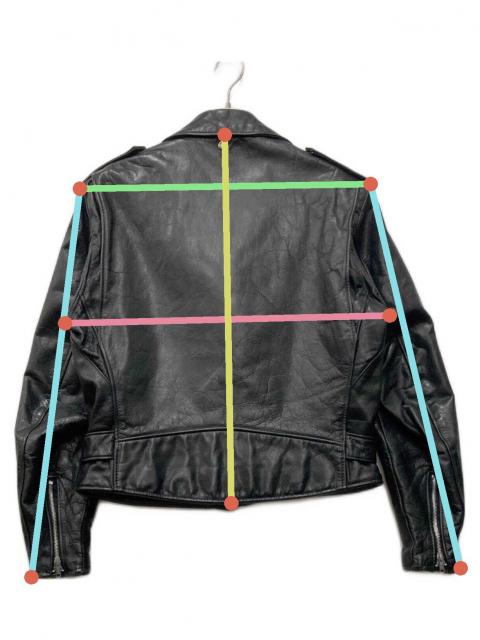 中古・古着通販】Schott (ショット) ダブルライダースジャケット