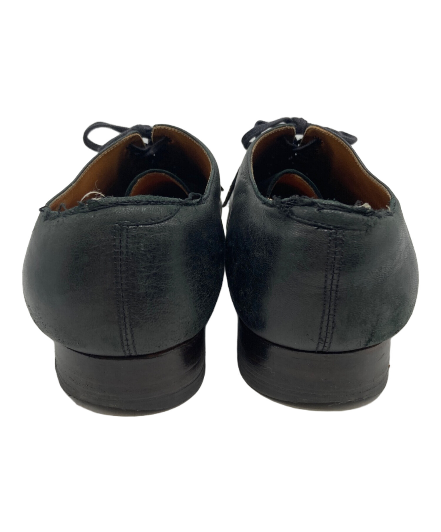 中古・古着通販】forme (フォルメ) レザーシューズ ブラック サイズ:4 