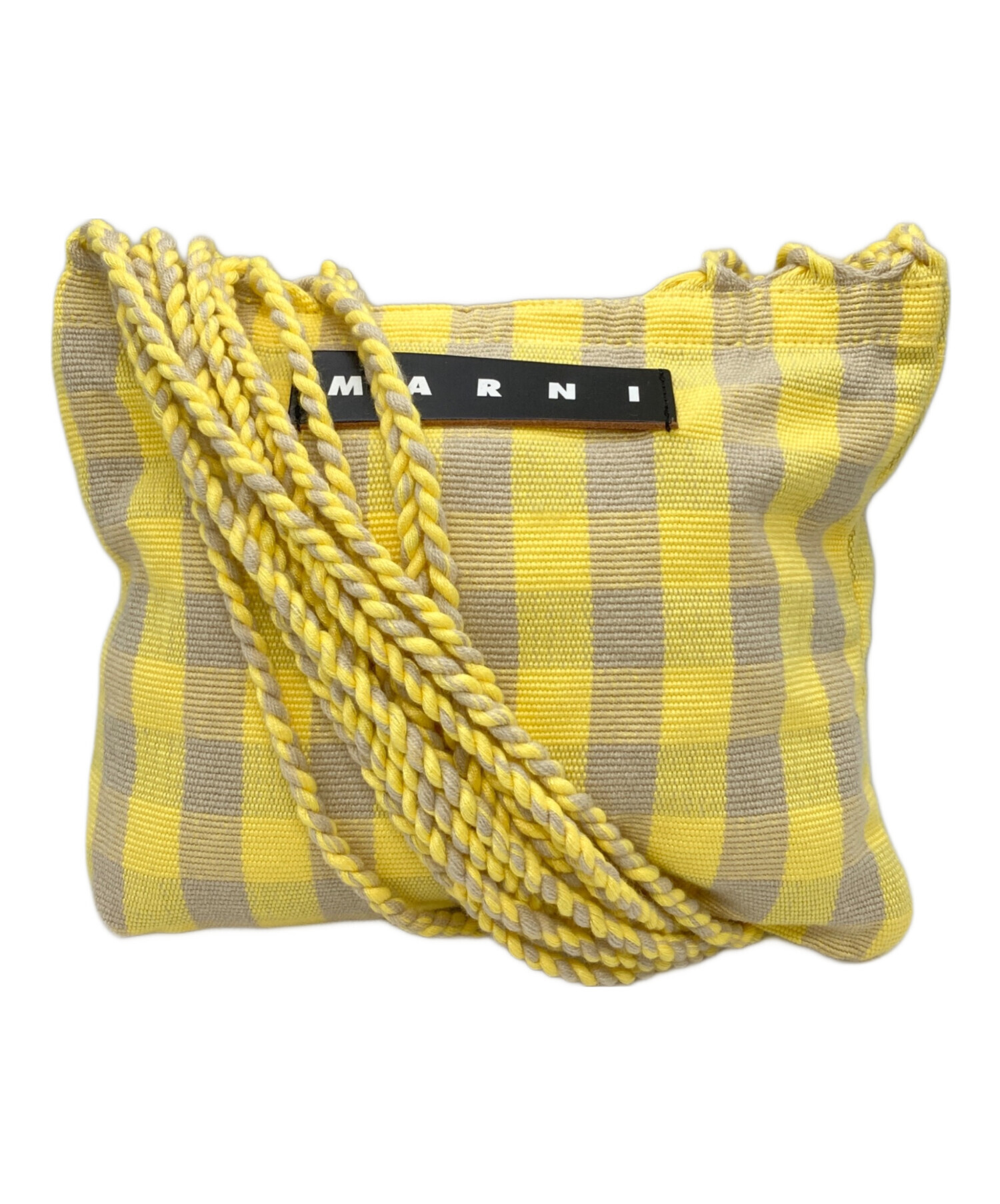 中古・古着通販】MARNI (マルニ) ハンモックバッグ イエロー｜ブランド