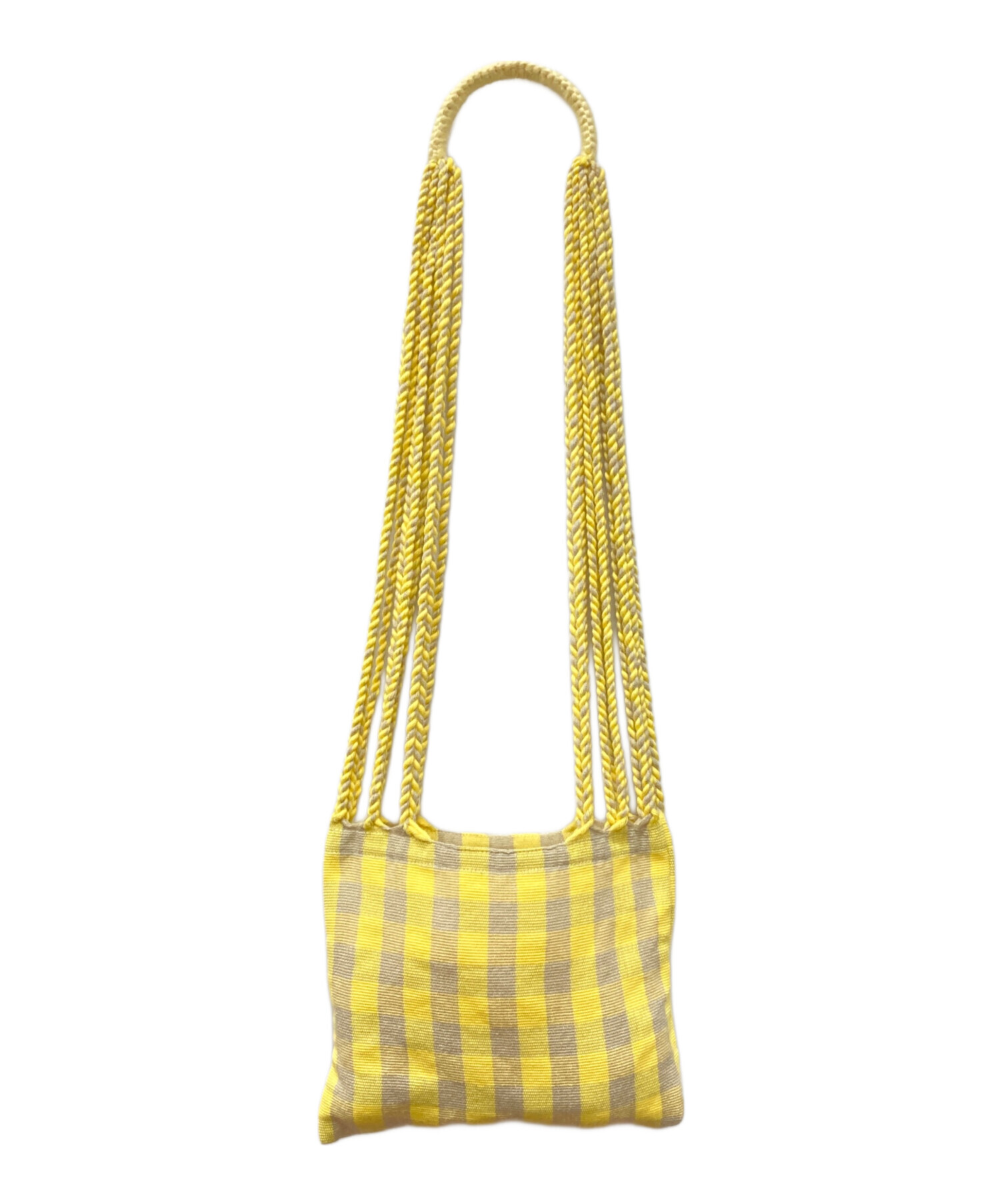 MARNI ハンモックバッグ 　可愛いイエローピンク　未使用タグ付き 中古・古着通販】MARNI (マルニ) ハンモックバッグ イエロー｜ブランド