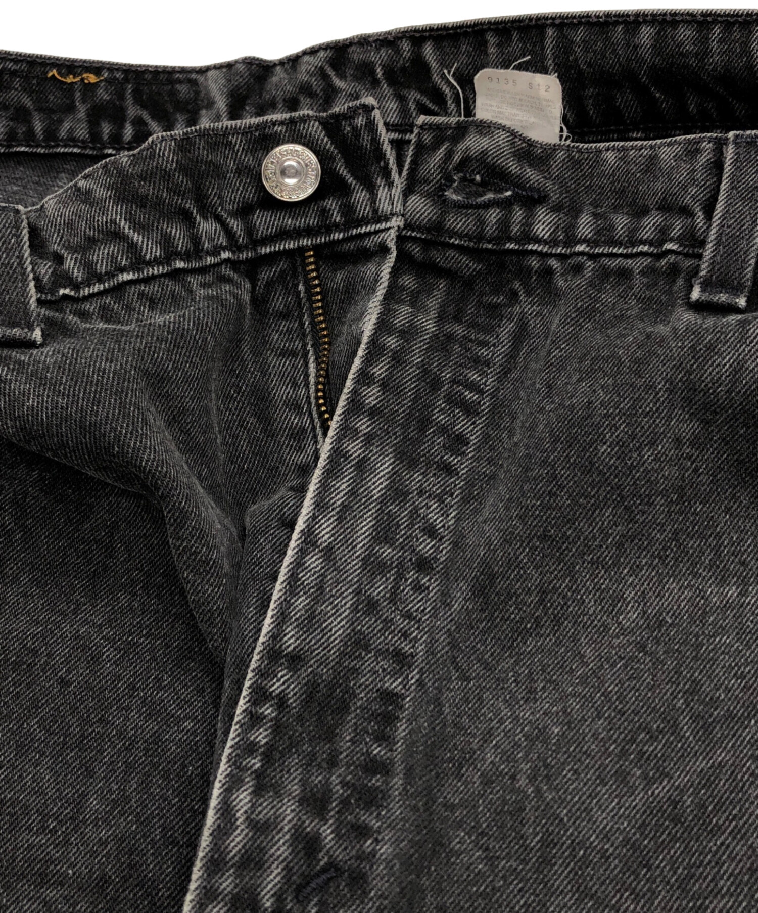 中古・古着通販】LEVI'S (リーバイス) 505後染めブラックデニム 中古・古着通販】LEVI'S (リーバイス) 505後染めブラックデニム