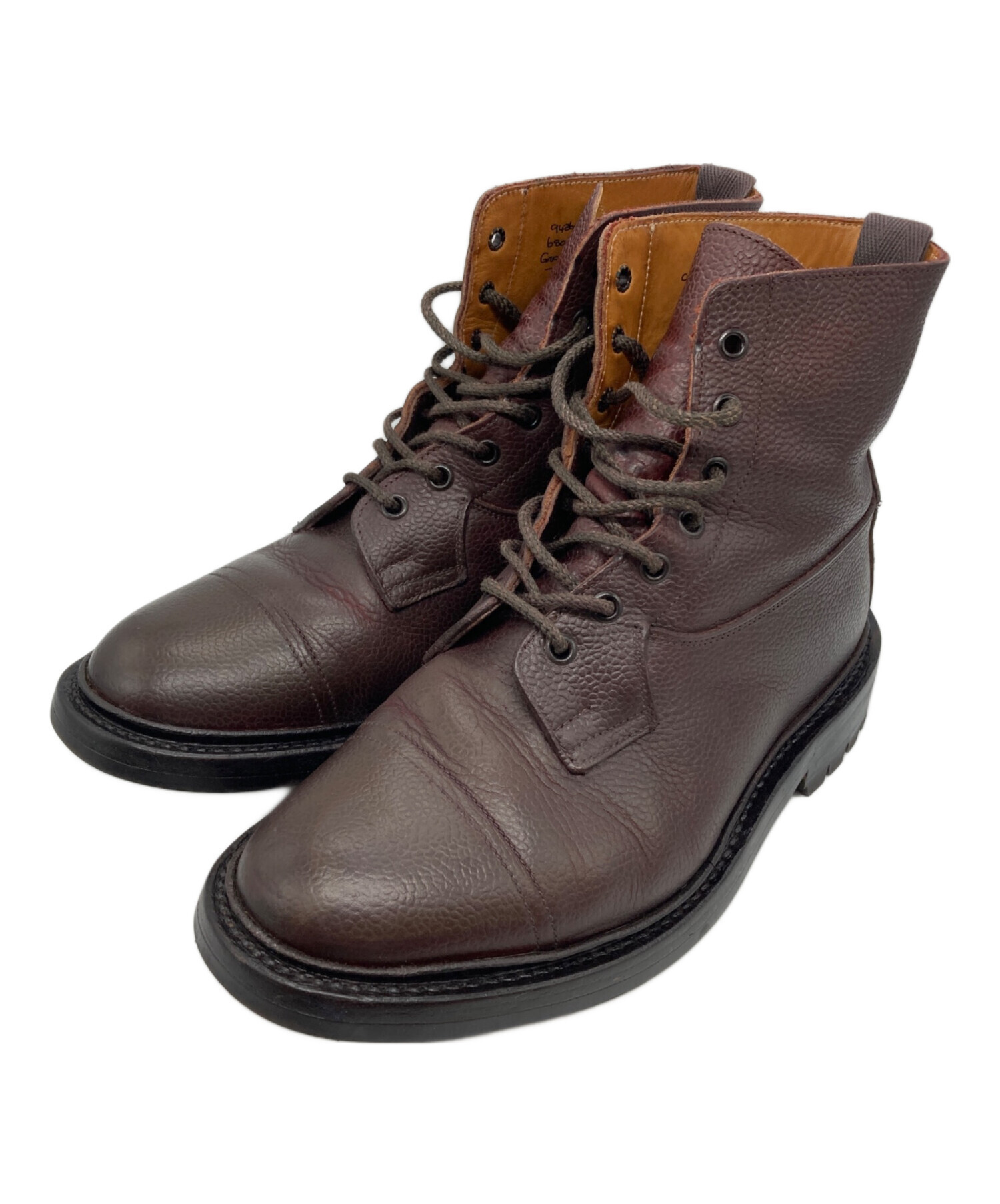 中古・古着通販】Tricker's (トリッカーズ) カントリーブーツ ブラウン