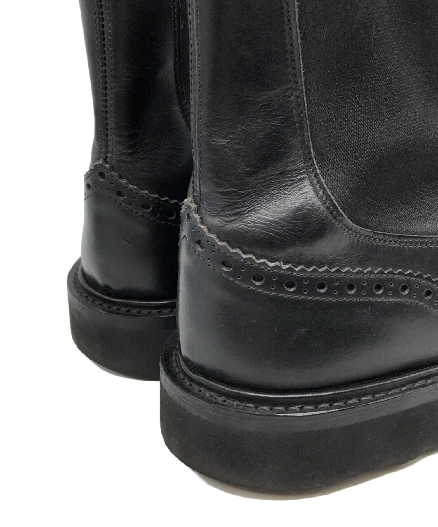 Tricker's サイドゴアブーツ 黒 中古・古着通販】Tricker's (トリッカーズ) サイドゴアブーツ ブラック