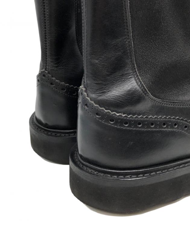 中古・古着通販】Tricker's (トリッカーズ) サイドゴアブーツ ブラック