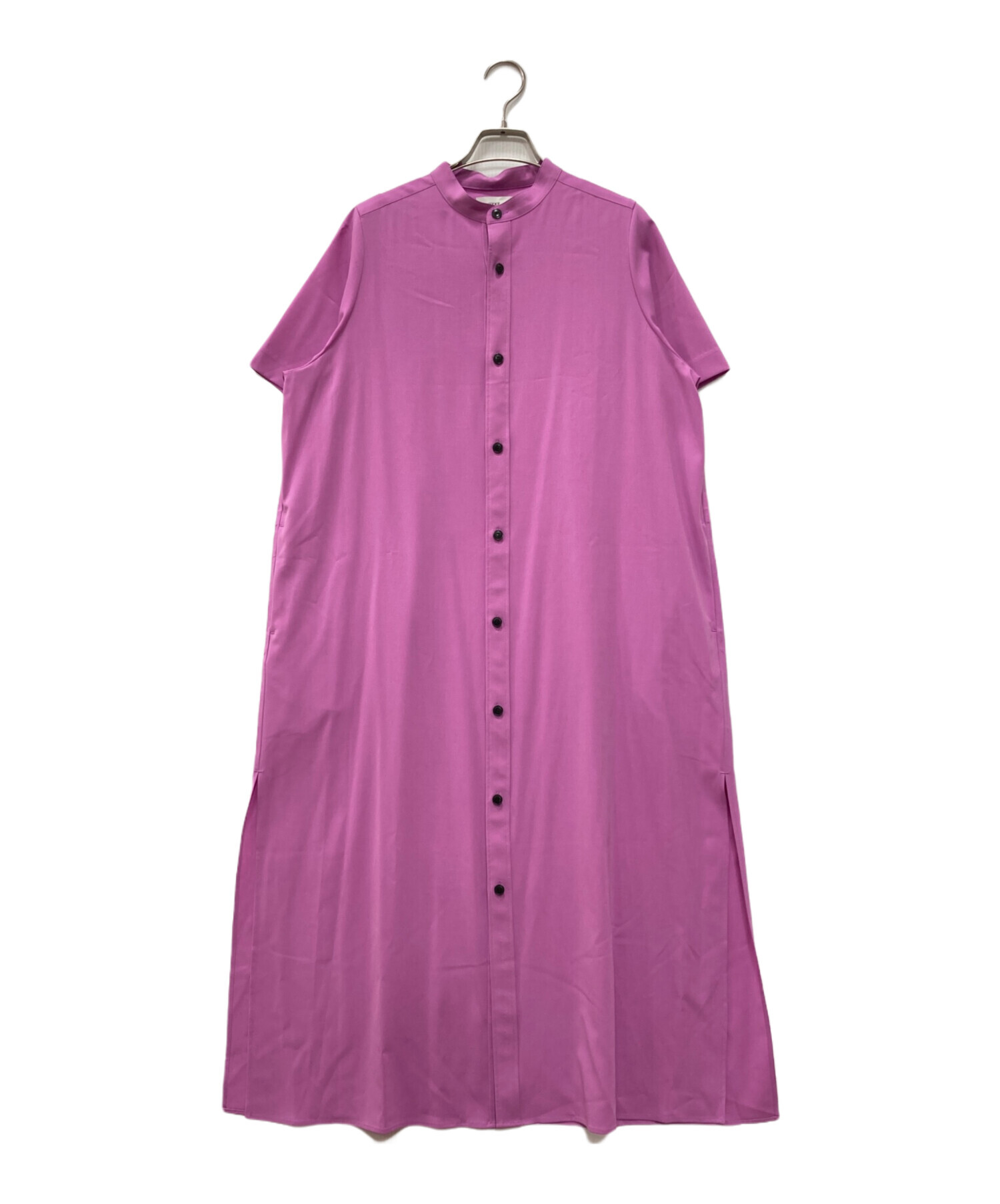 中古・古着通販】HYKE (ハイク) MAXI SHIRT DRESS ピンク サイズ:1 未
