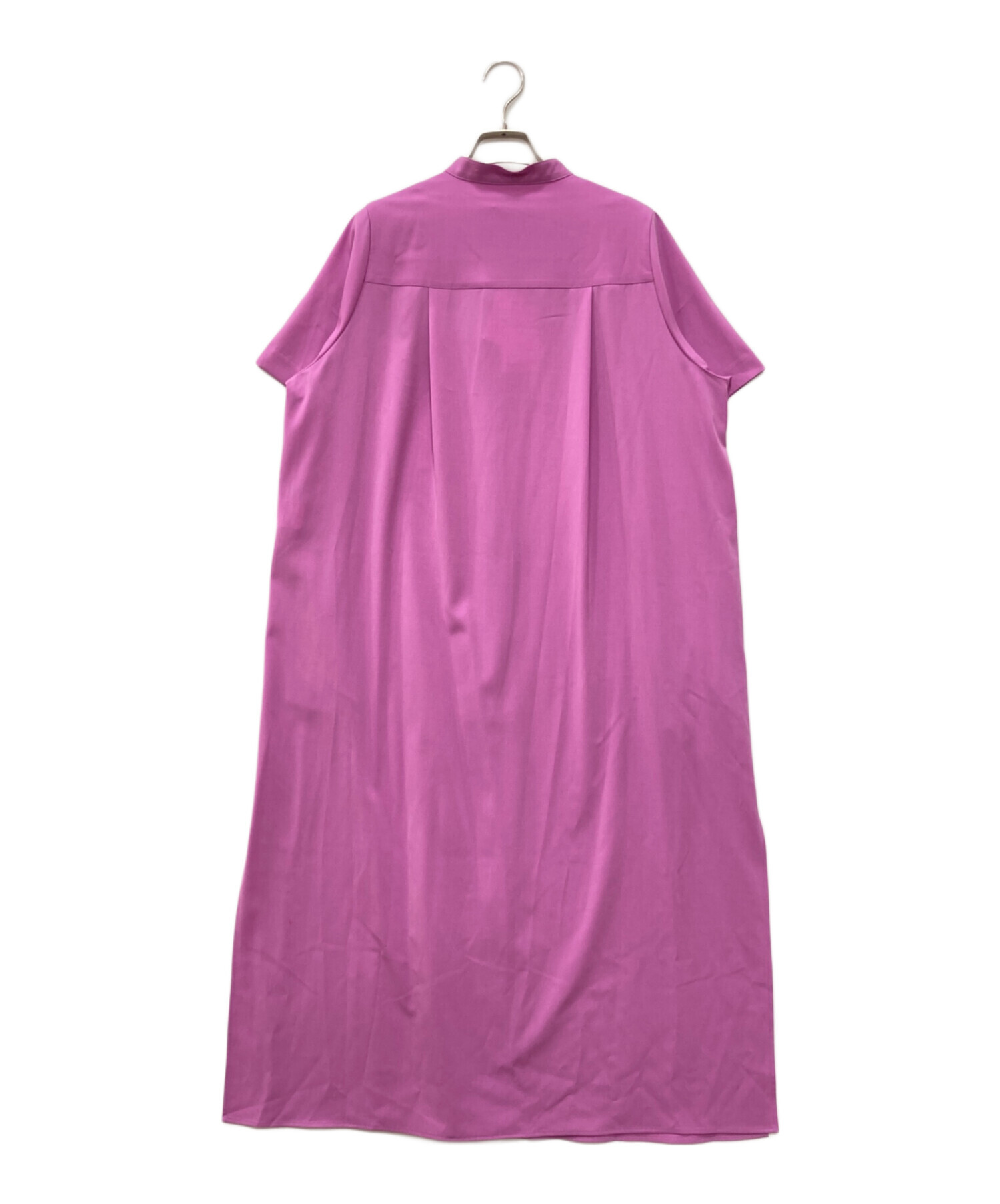 中古・古着通販】HYKE (ハイク) MAXI SHIRT DRESS ピンク サイズ:1 未