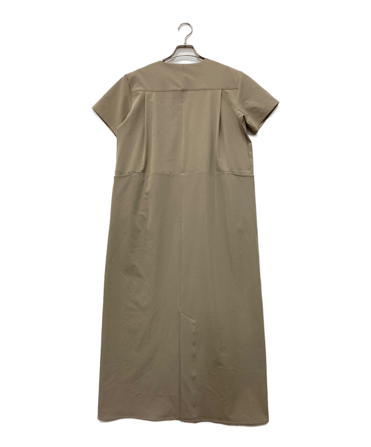 中古・古着通販】O wau no (オアーノ) ハーフジップワンピース