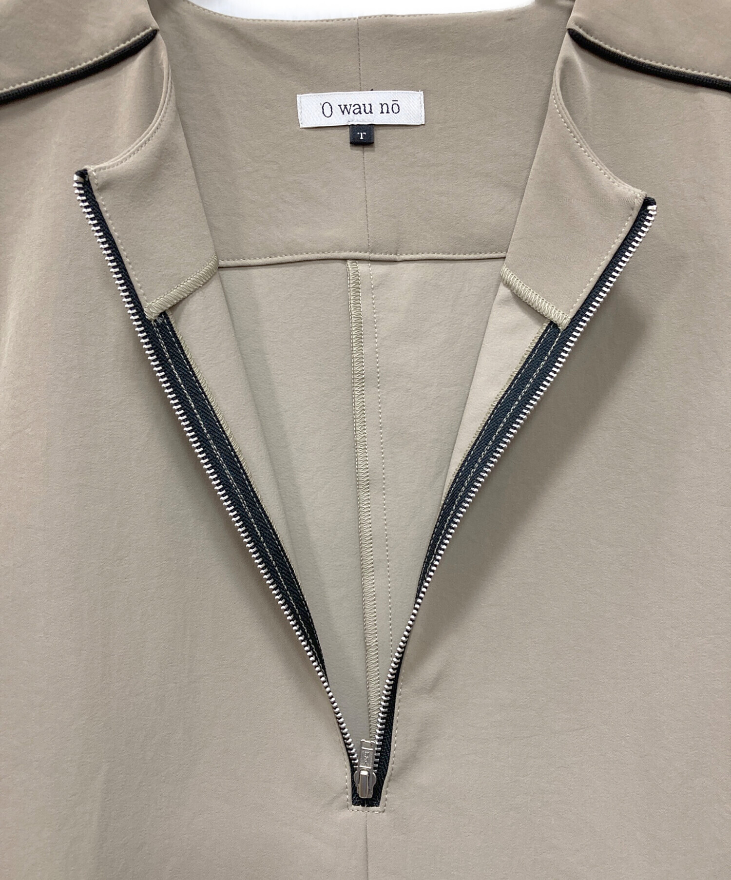 はなの葉 ページ 中古・古着通販】O wau no (オアーノ) ハーフジップワンピース
