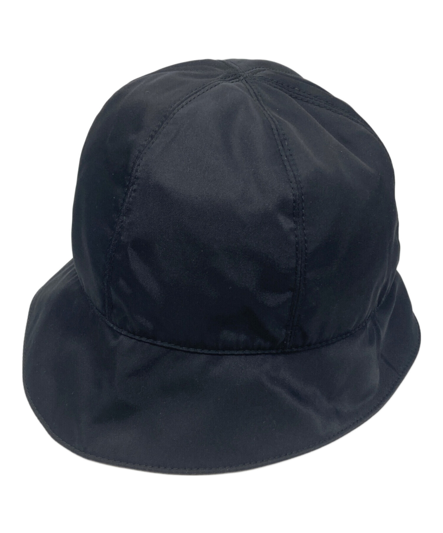 中古・古着通販】PRADA (プラダ) ナイロンバケットハット ブラック