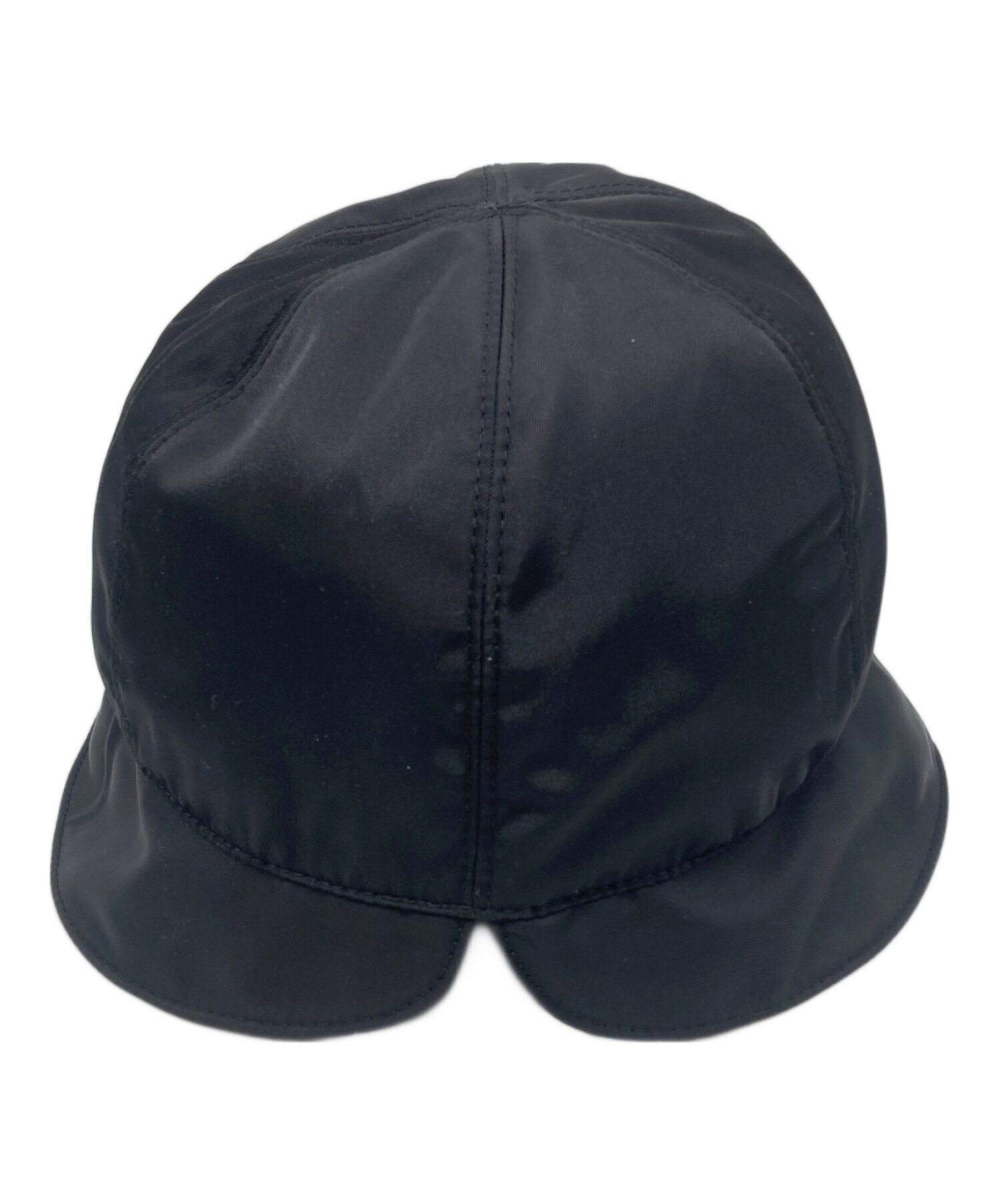 中古・古着通販】PRADA (プラダ) ナイロンバケットハット ブラック