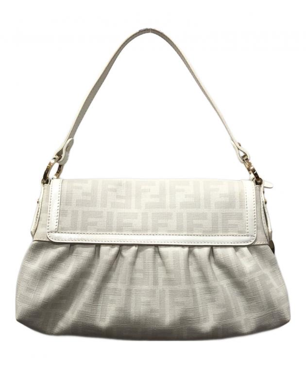 中古・古着通販】FENDI (フェンディ) ズッカ柄セミショルダーバッグ 