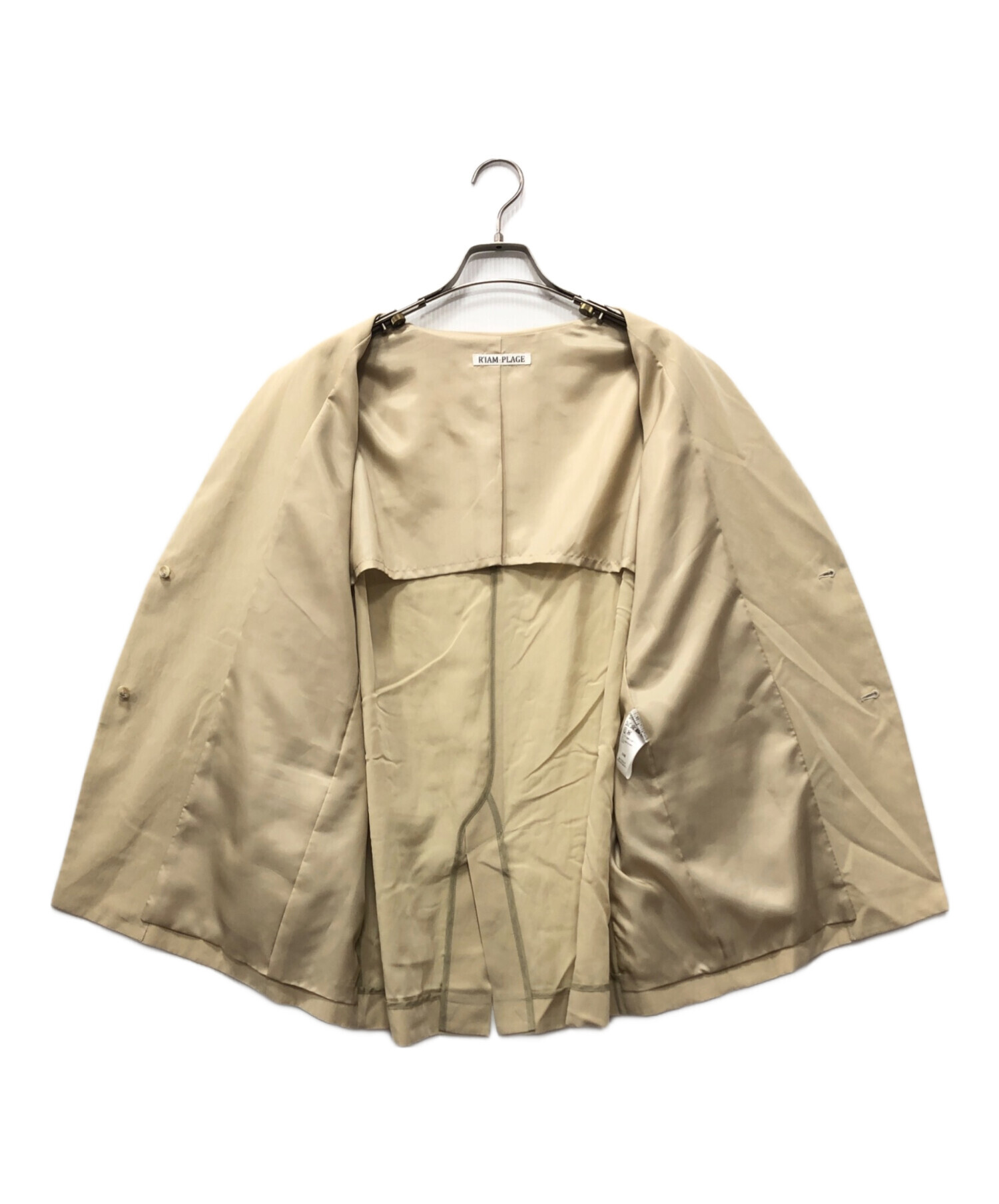 中古・古着通販】R'IAM-PLAGE (リアムプラージュ) キュプラブラウス