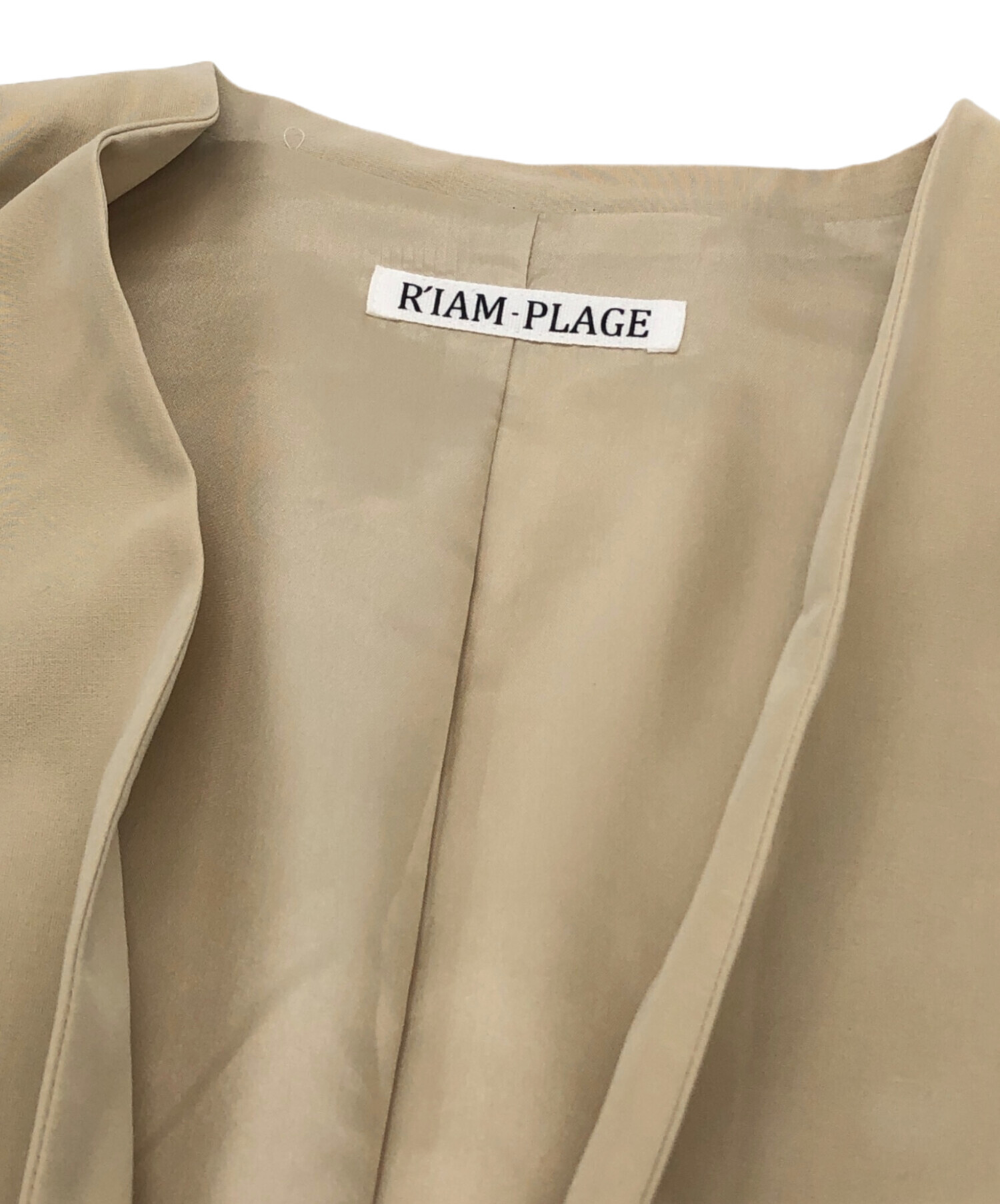 中古・古着通販】R'IAM-PLAGE (リアムプラージュ) キュプラブラウス