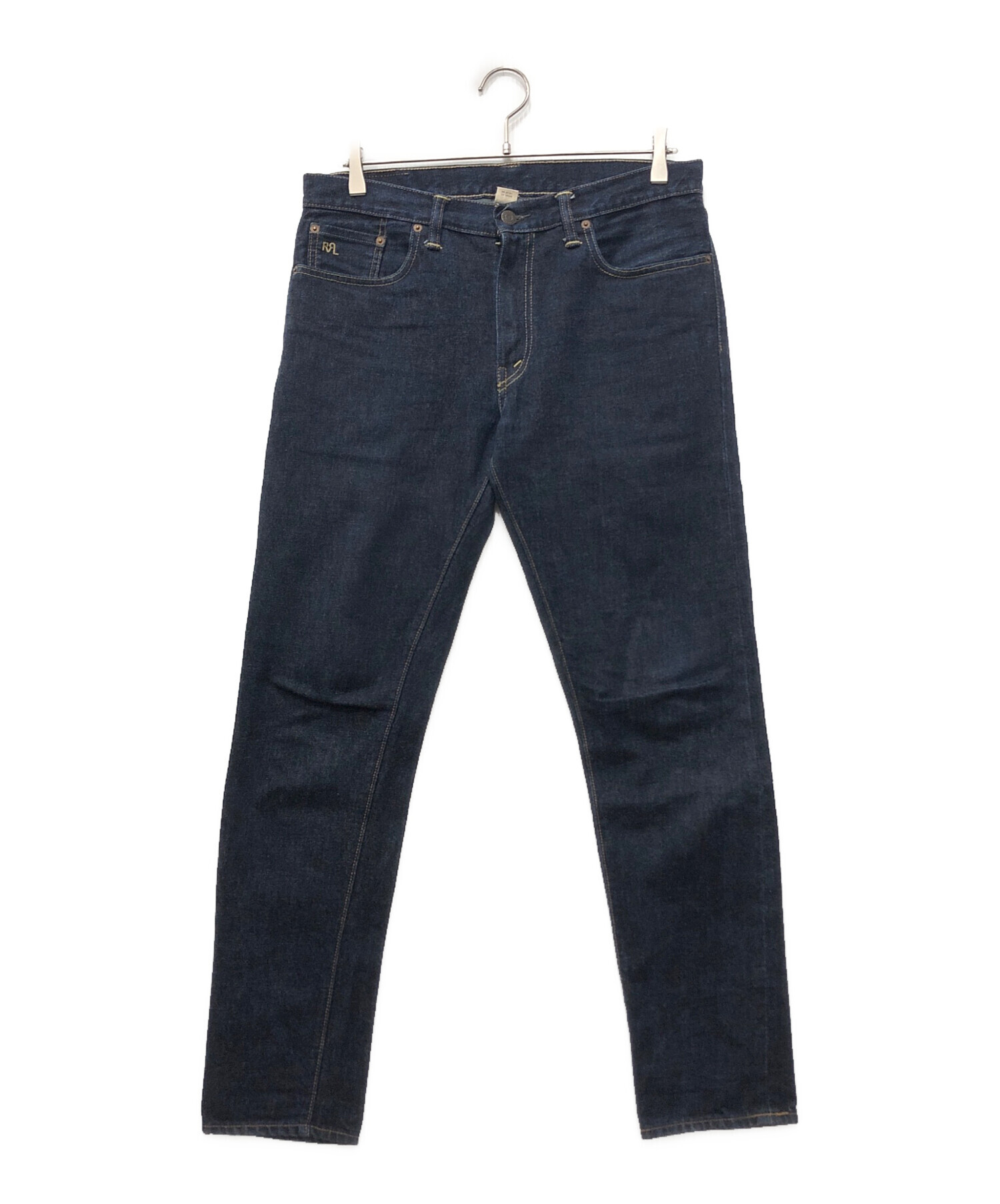中古・古着通販】RRL (ダブルアールエル) スリムデニムパンツ 