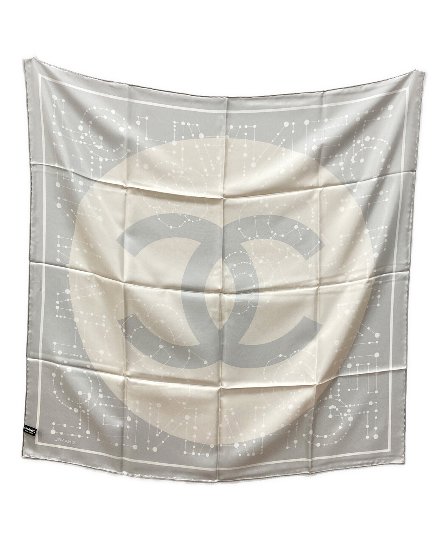 中古・古着通販】CHANEL (シャネル) ココマーク 星座モチーフ シルク