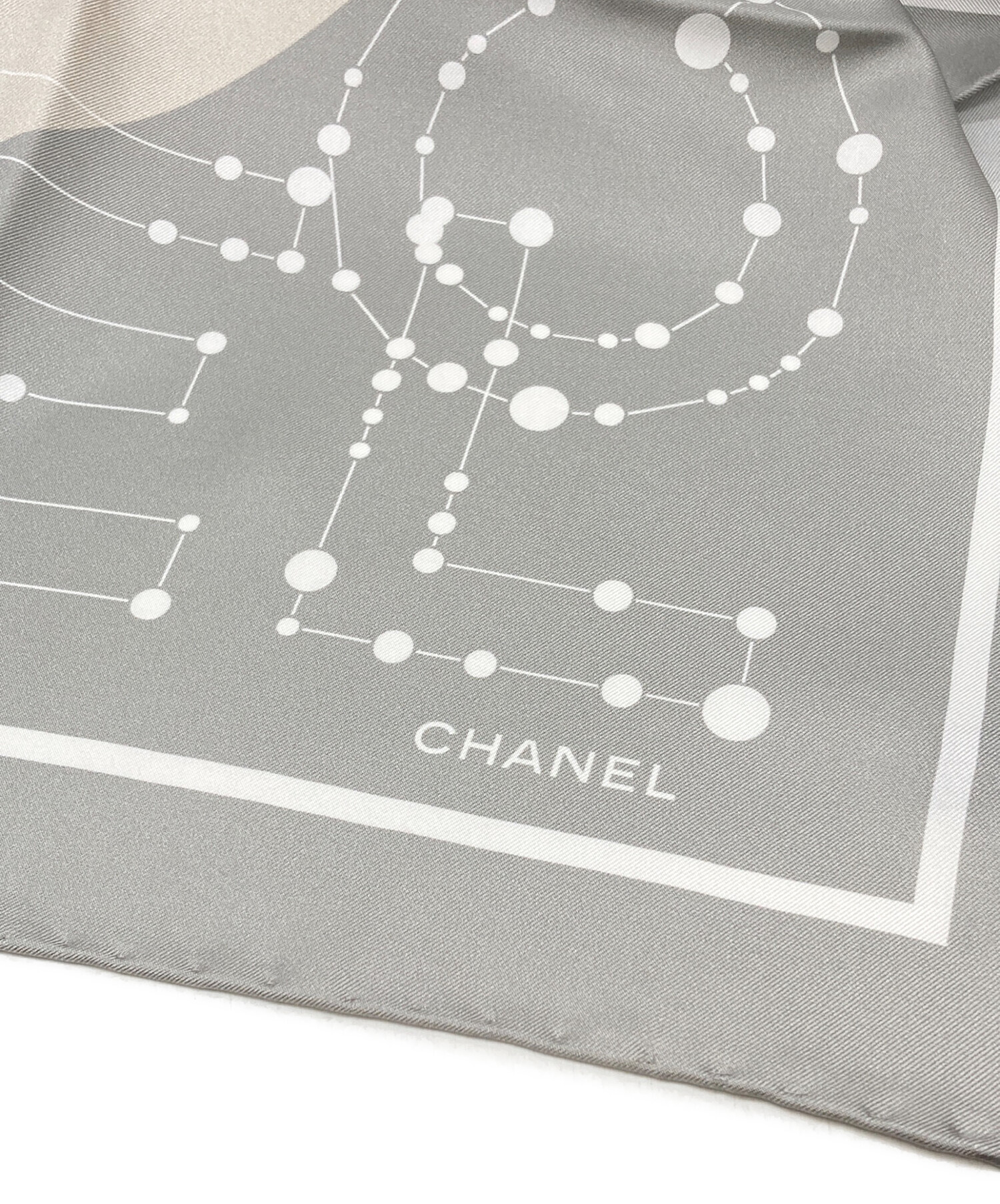 中古・古着通販】CHANEL (シャネル) ココマーク 星座モチーフ シルク