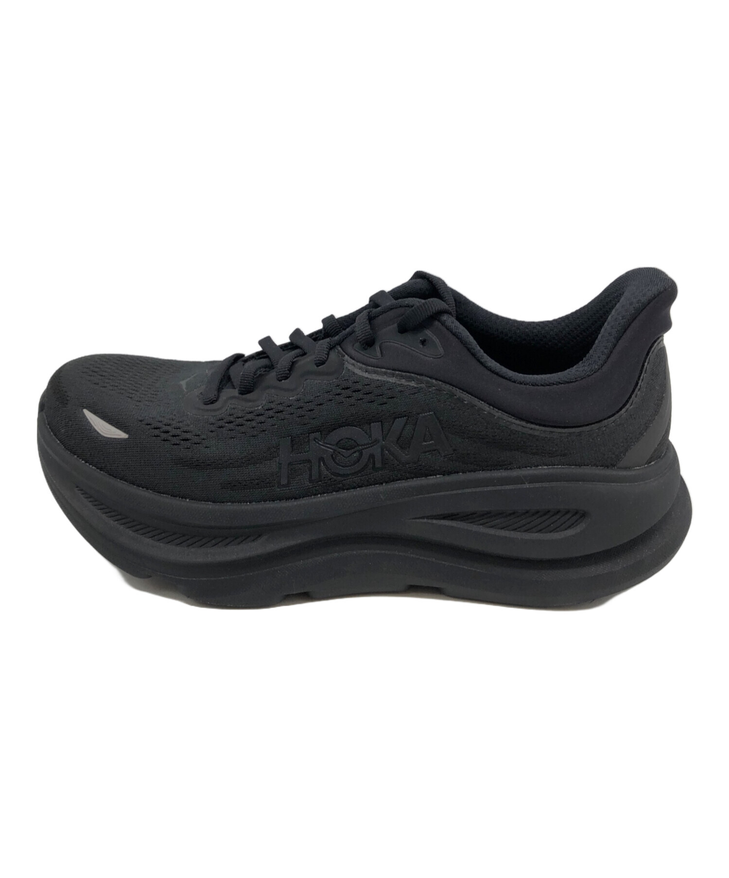 中古・古着通販】HOKA (ホカ) Bondi 9 ブラック サイズ:25.5cm 