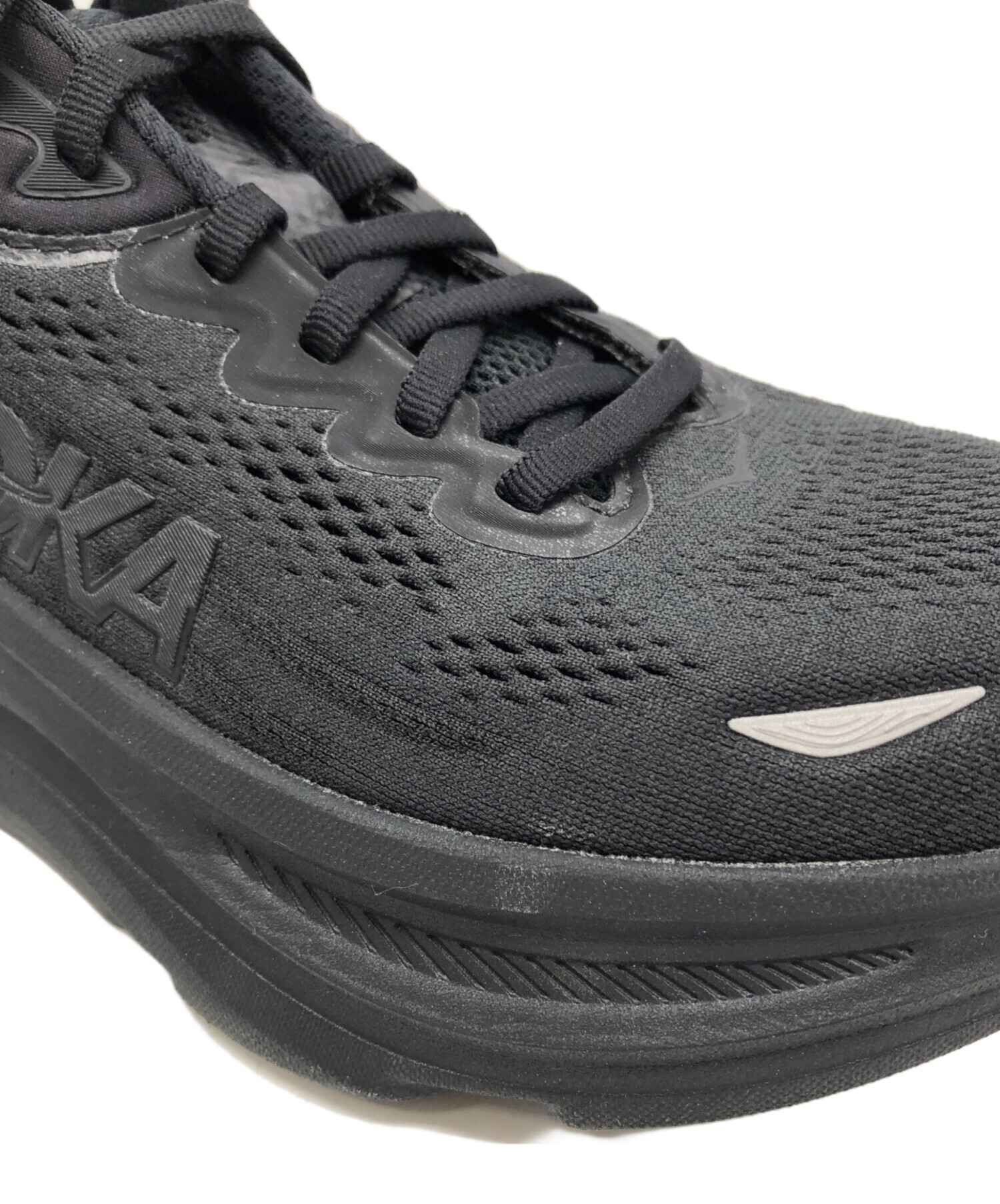 中古・古着通販】HOKA (ホカ) Bondi 9 ブラック サイズ:25.5cm 