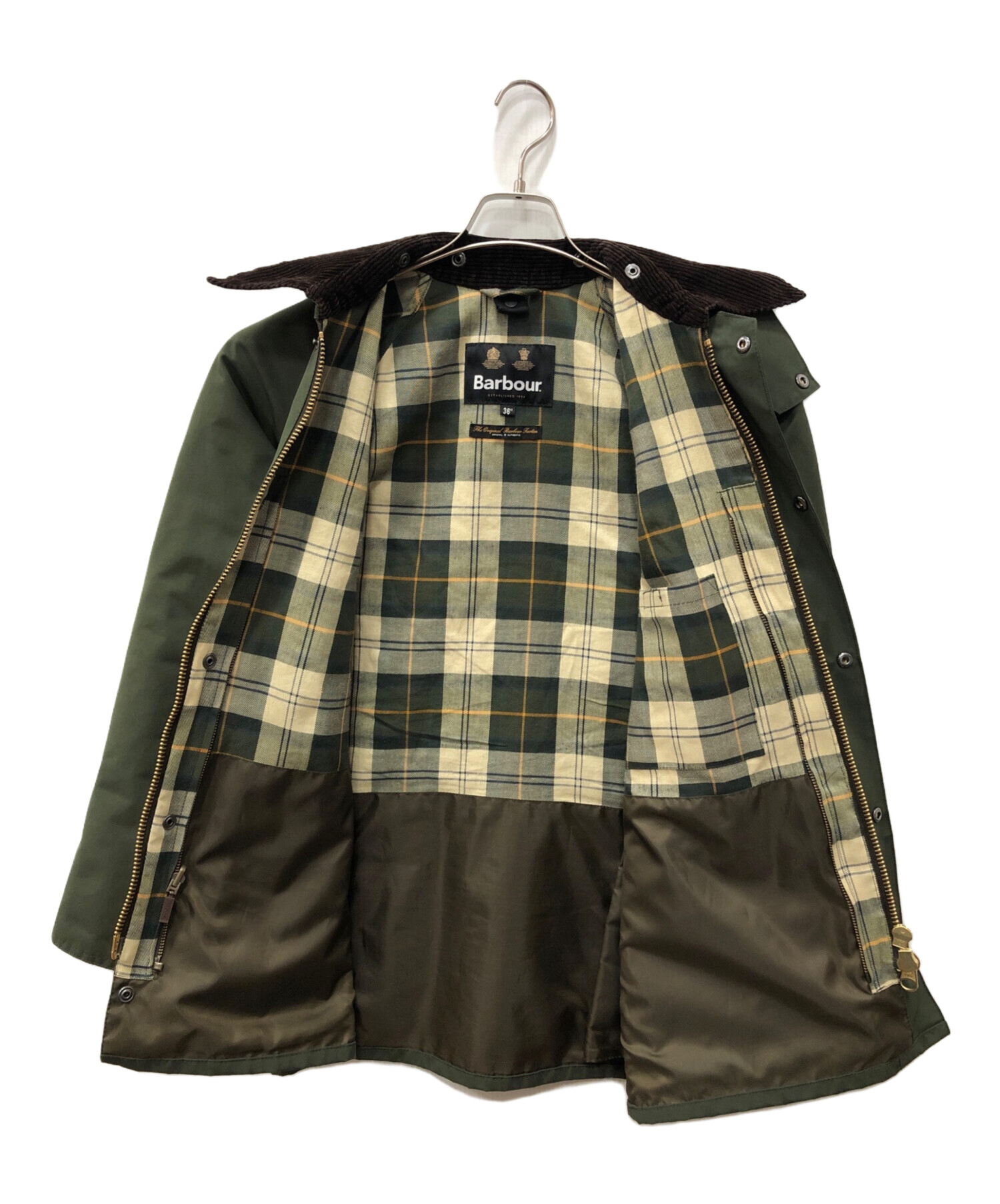 中古・古着通販】Barbour (バブアー) ビデイルジャケット オリーブ