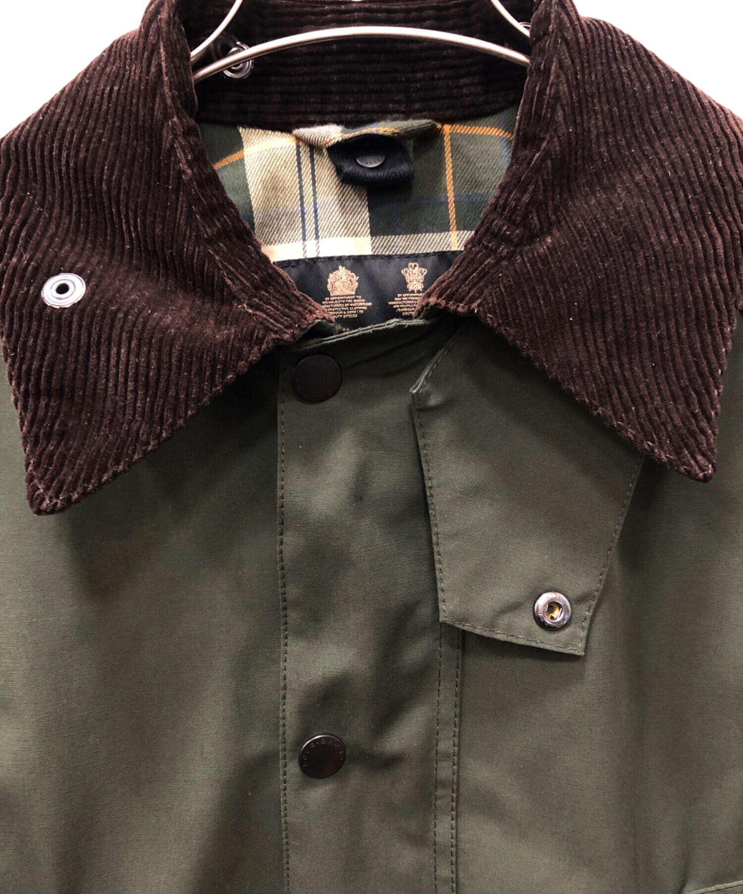 中古・古着通販】Barbour (バブアー) ビデイルジャケット オリーブ