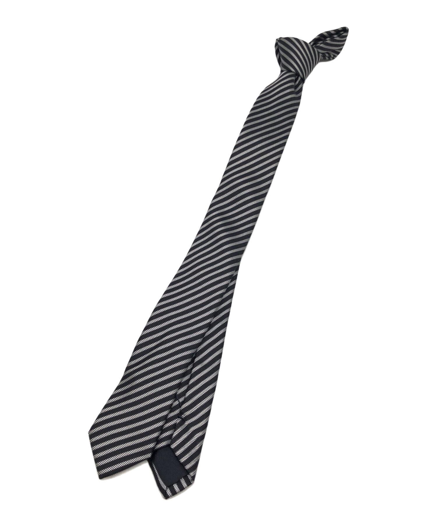 SAINT LAURENT PARIS サンローラン パリ ネクタイ ストライプ 中古・古着通販】Saint Laurent Paris (サンローランパリ) ストライプ