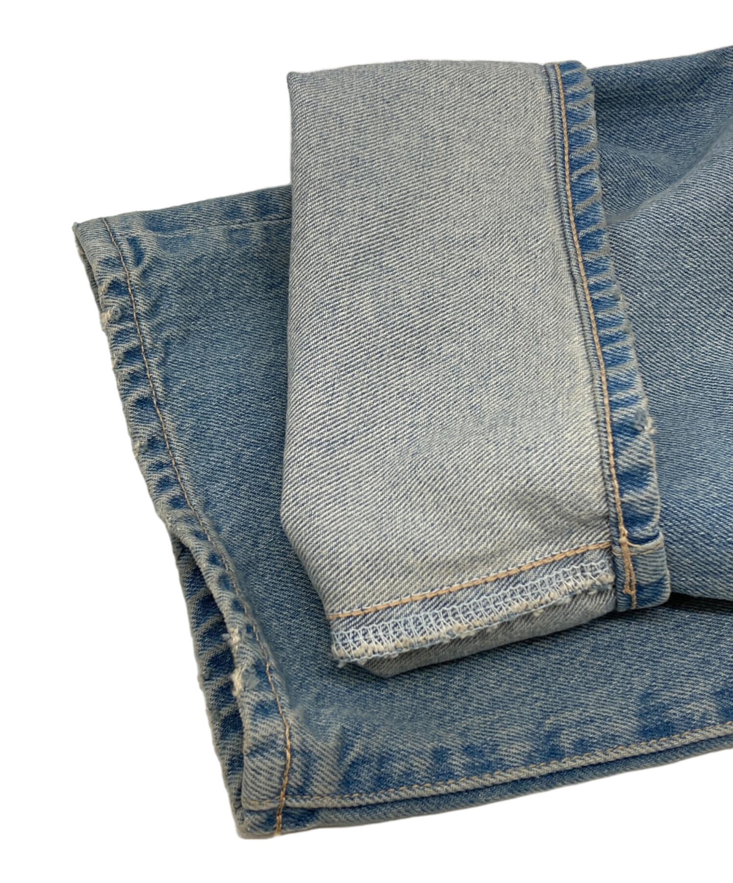 中古・古着通販】BRILL (ブリル) 13.2 oz 5ポケットデニムダメージ