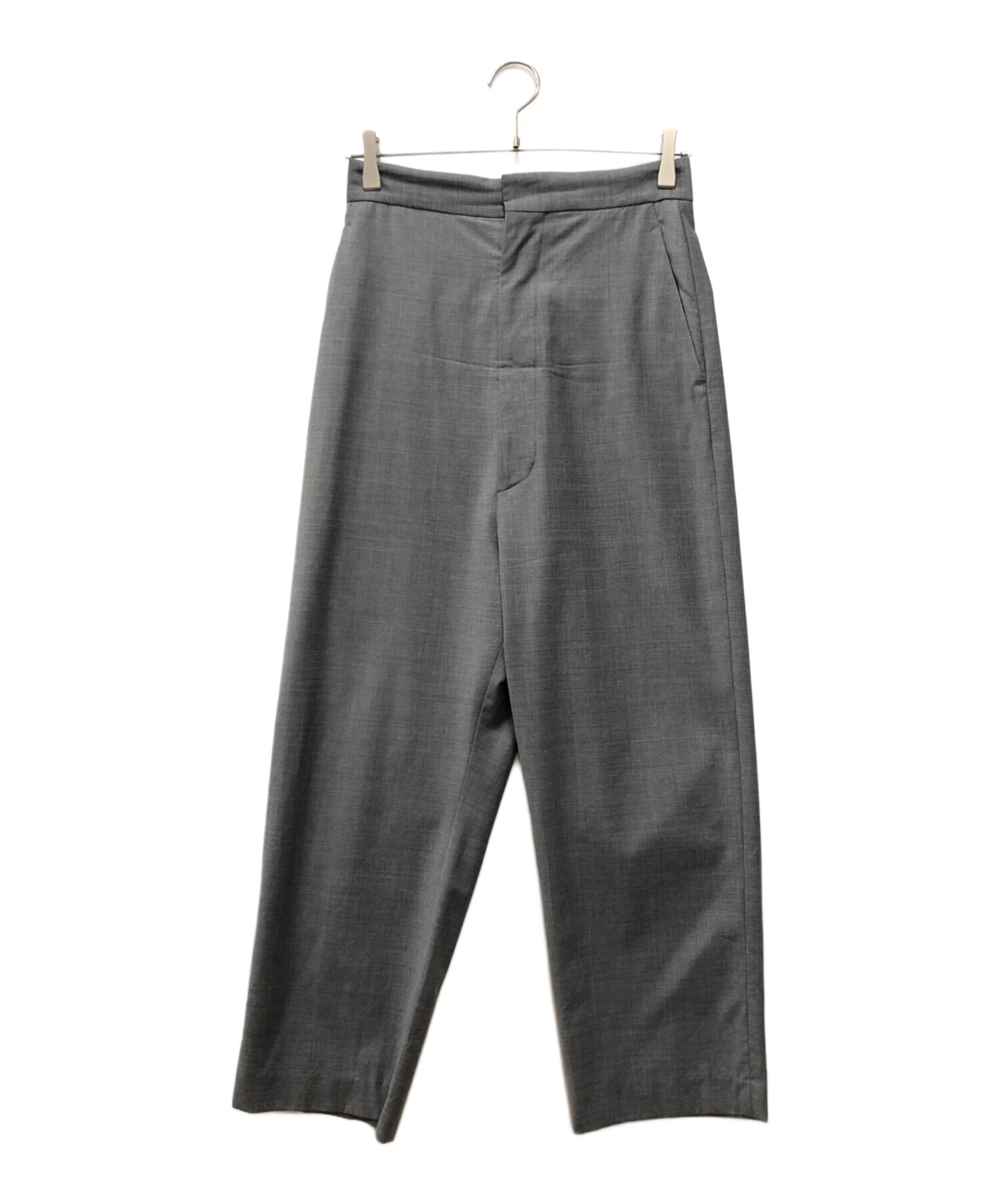 【新品タグ付】L'Appartement GENTLEMAN KNIT グレー 中古・古着通販】L'Appartement (アパルトモン) GENTLEMAN PANTS