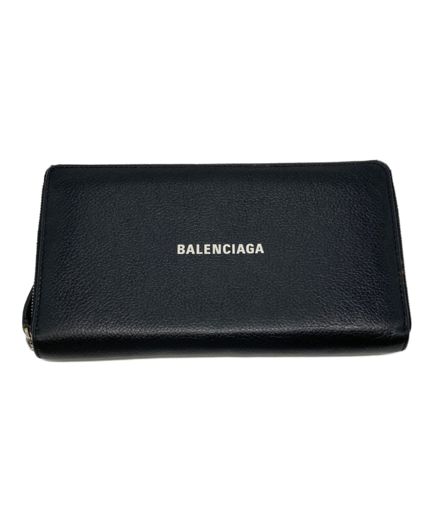 中古・古着通販】BALENCIAGA (バレンシアガ) ロゴラウンドジップロング