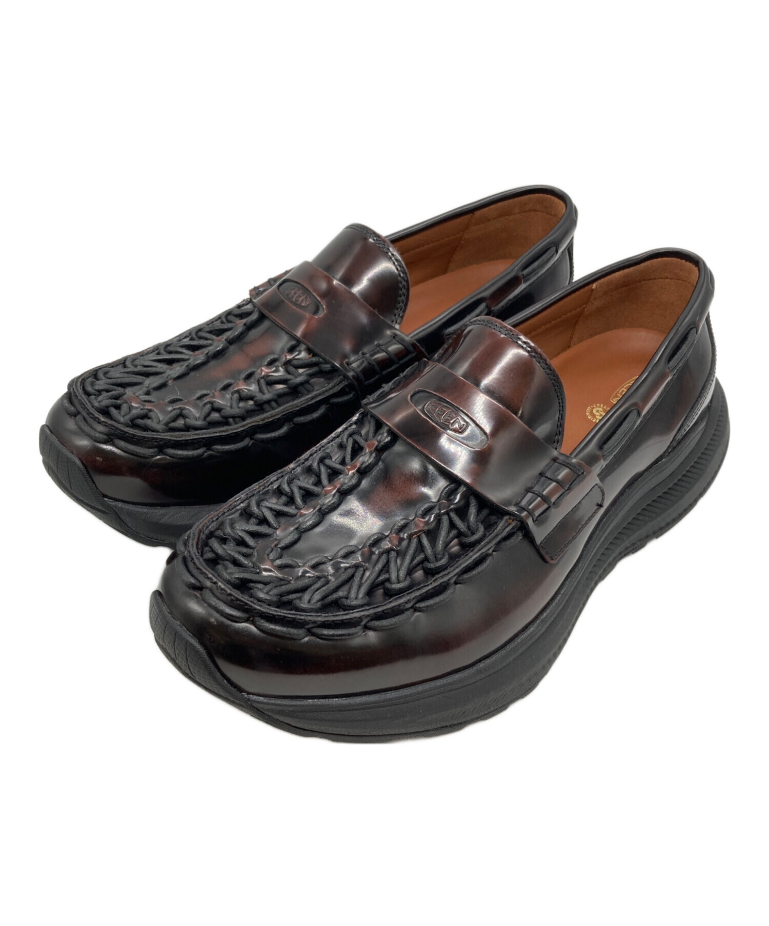 中古・古着通販】KEEN (キーン) UNEEK LOAFER WK ブラウン サイズ:29cm 