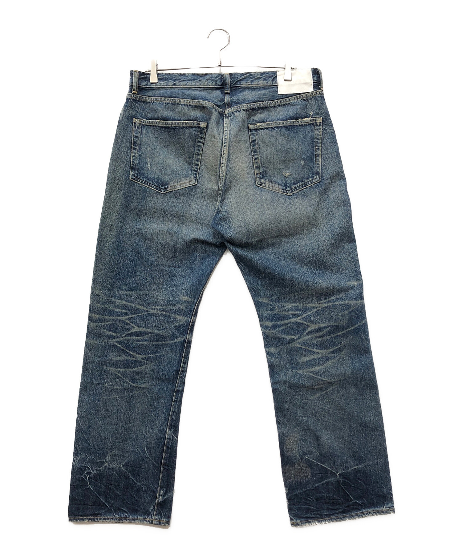 RON HERMAN ロンハーマン リペア加工 セルビッチ デニム パンツ 36 中古・古着通販】Ron Herman (ロンハーマン) セルビッチデニムパンツ