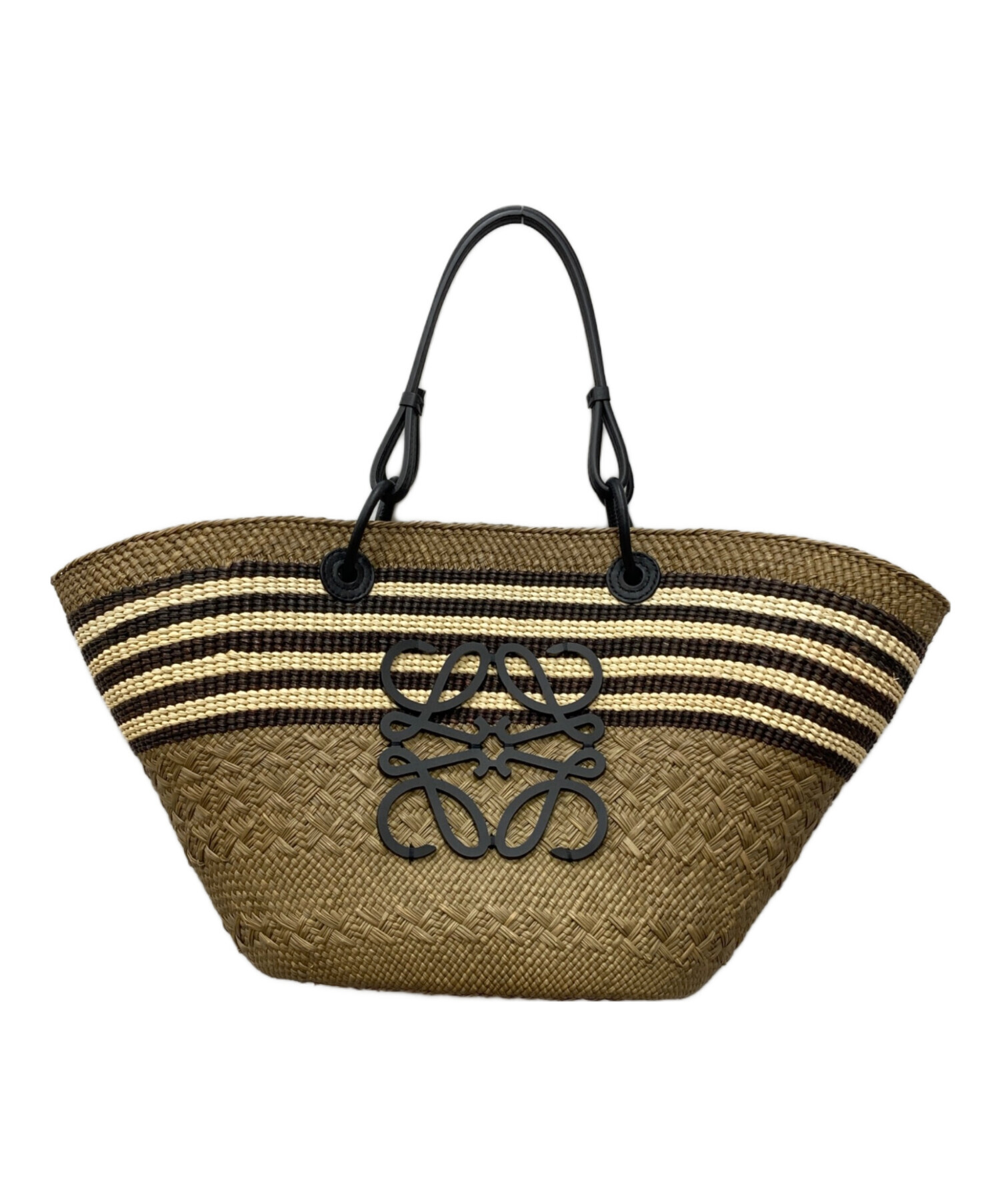最終値下げ❗️【数回のみ使用】ロエベ　アナグラム　バスケット　ミディアム 中古・古着通販】LOEWE (ロエベ) アナグラム バスケット ミディアム