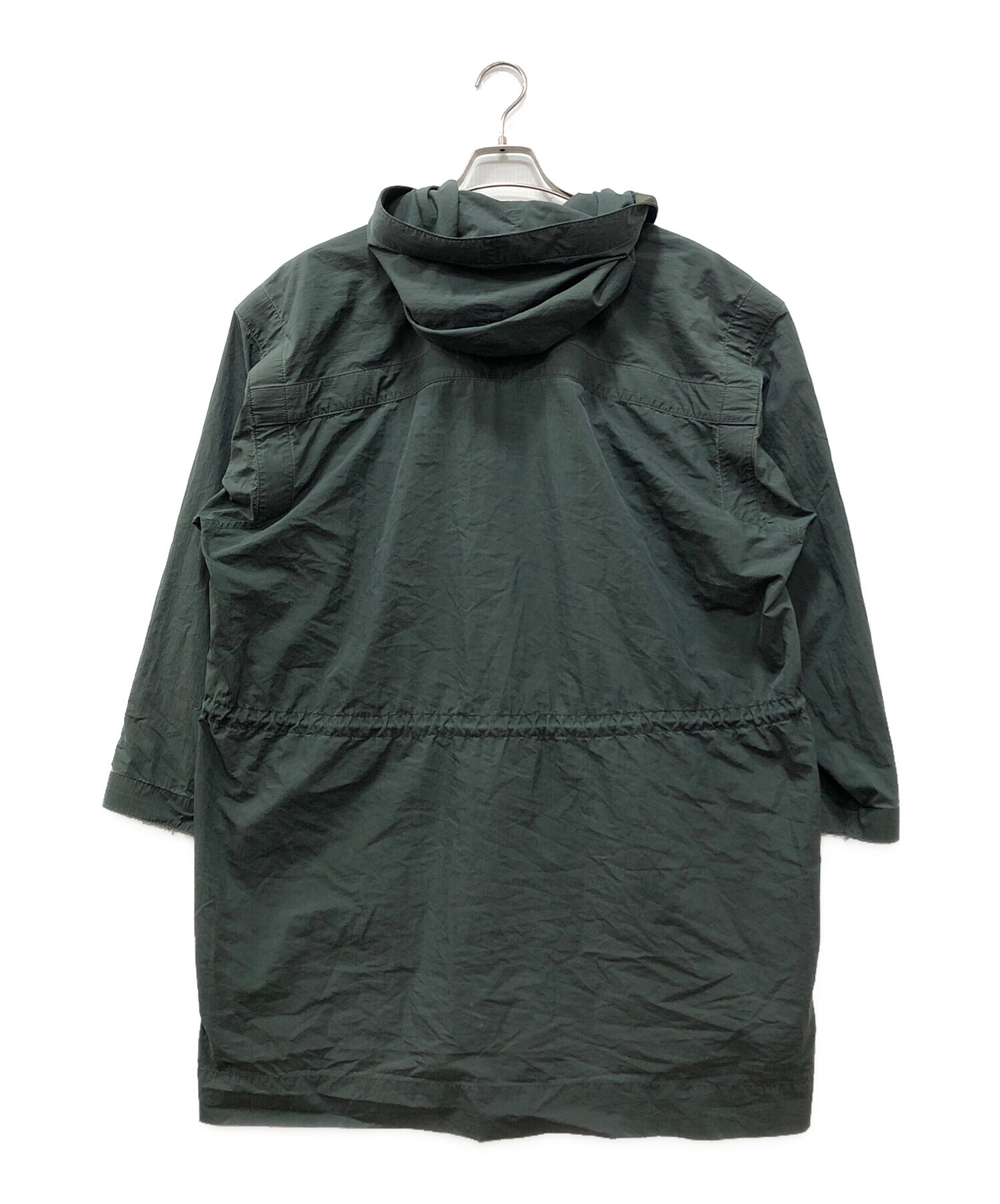 中古・古着通販】ISSEY MIYAKE (イッセイミヤケ) WIND COAT グリーン