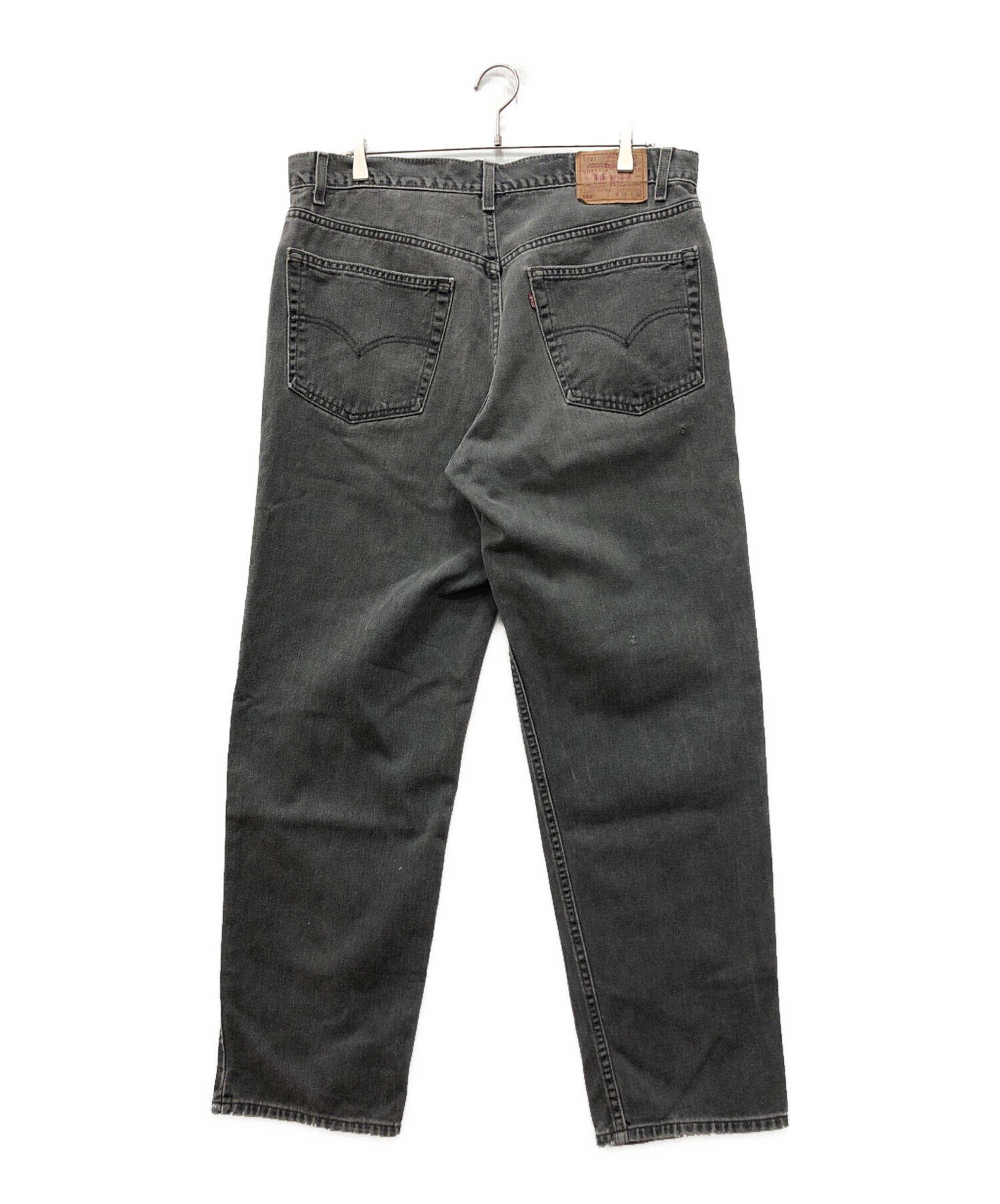 Levis リーバイス　550 ブラック先染め　96年制 中古・古着通販】LEVI'S (リーバイス) 550先染めブラックデニムパンツ