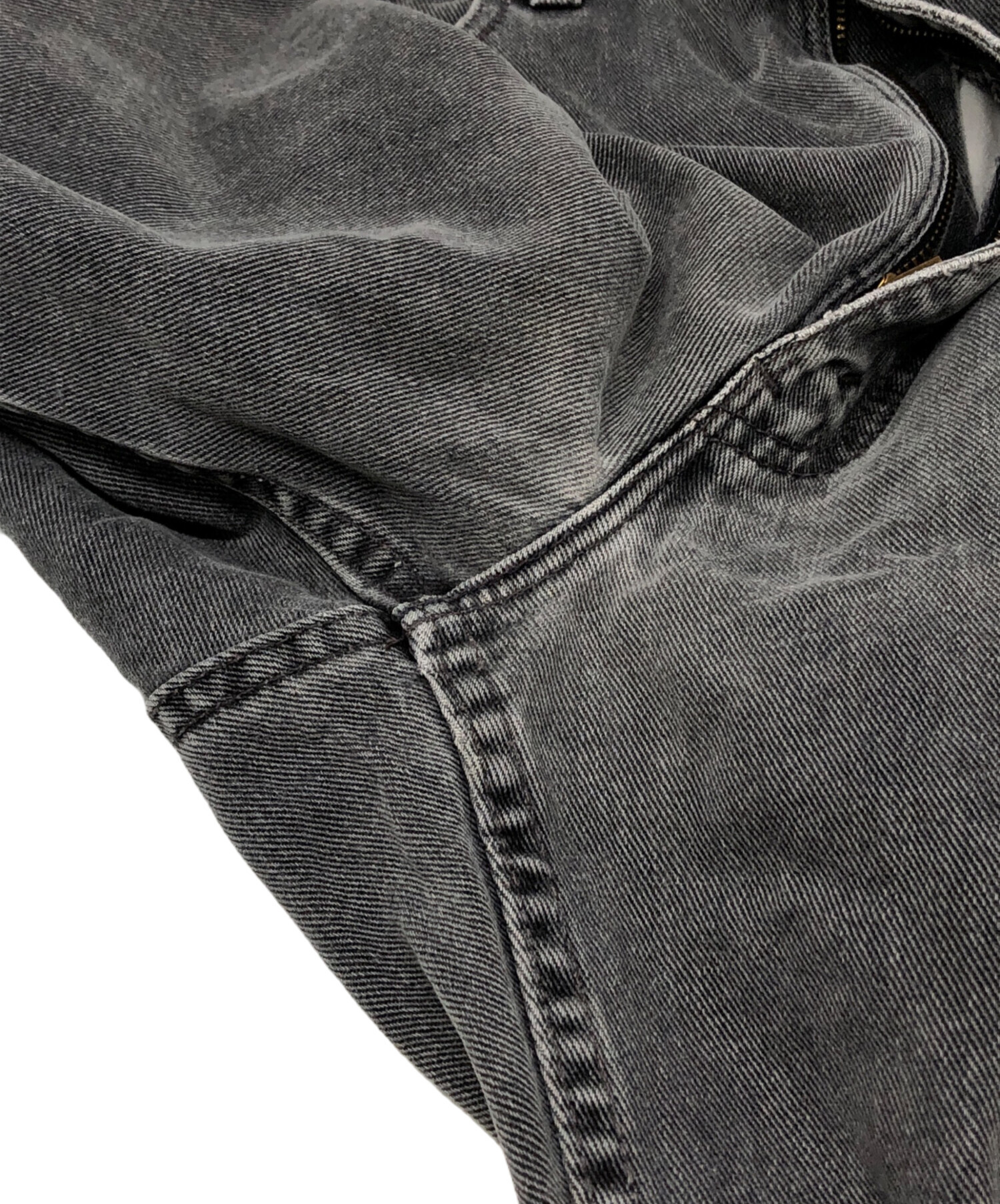 中古・古着通販】LEVI'S (リーバイス) 550先染めブラックデニムパンツ