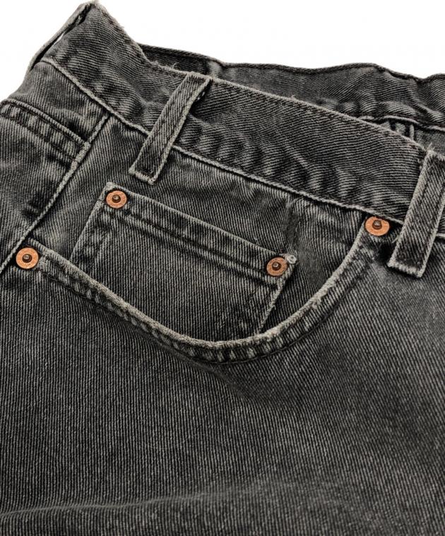 中古・古着通販】LEVI'S (リーバイス) 550先染めブラックデニムパンツ