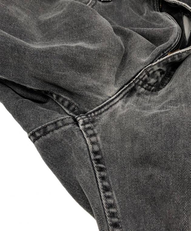 中古・古着通販】LEVI'S (リーバイス) 550先染めブラックデニムパンツ