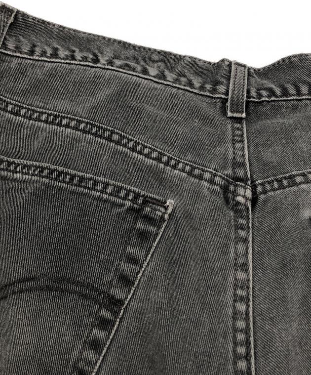 中古・古着通販】LEVI'S (リーバイス) 550先染めブラックデニムパンツ