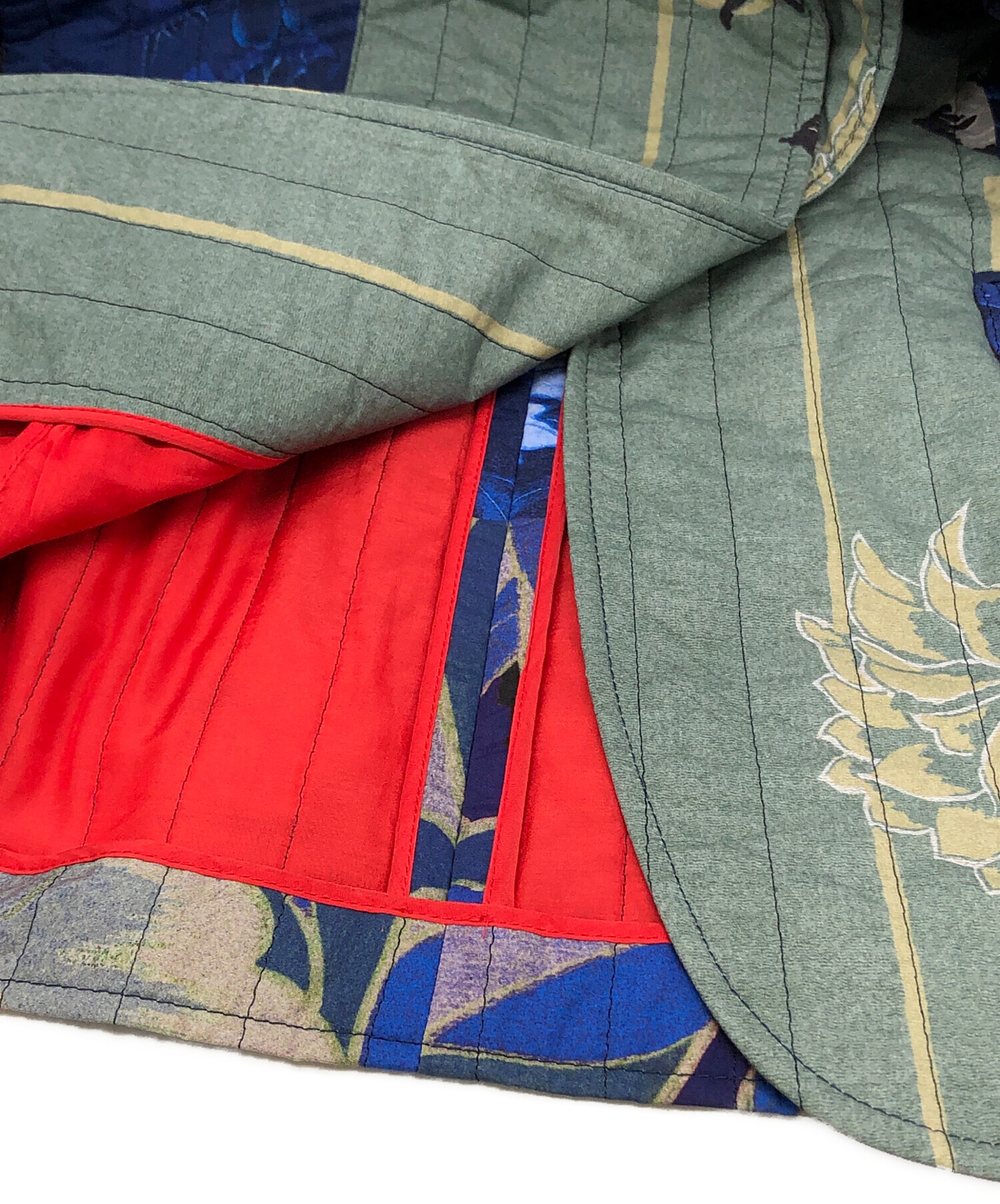 中古・古着通販】ETRO (エトロ) パッチワークキルティングジャケット