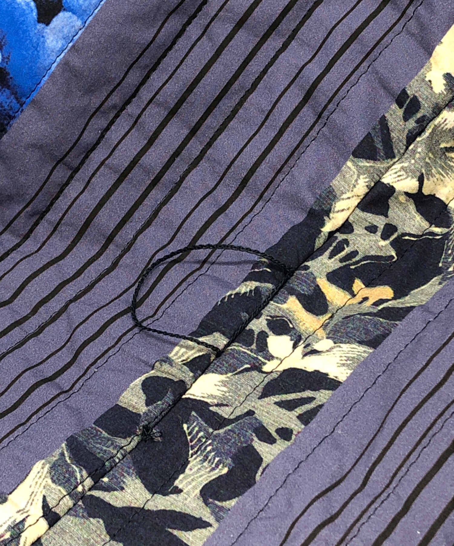 中古・古着通販】ETRO (エトロ) パッチワークキルティングジャケット